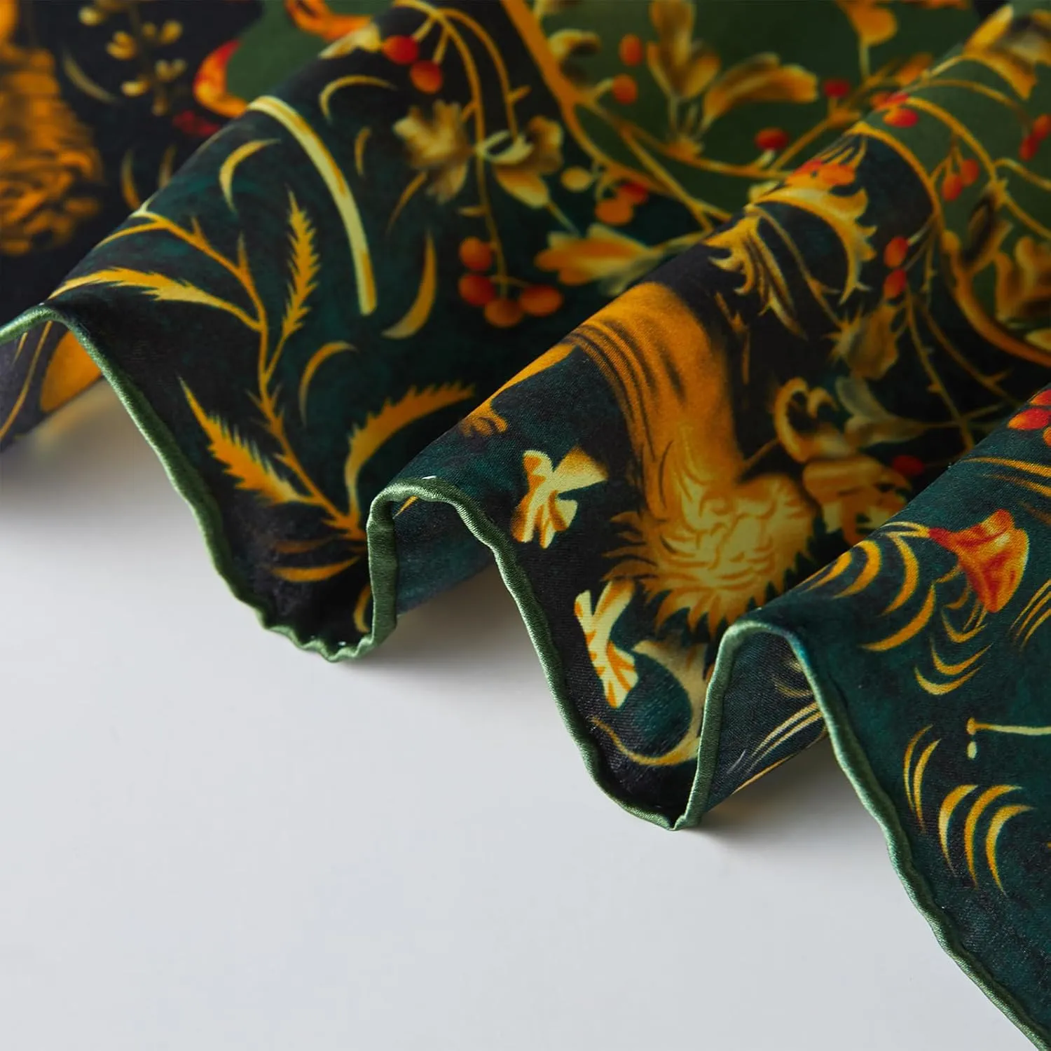 100% Mulberry Silk Scarf 43 Inches Large Square Wrap for Hair Night Sleeping Scarf for Women Head Scarf