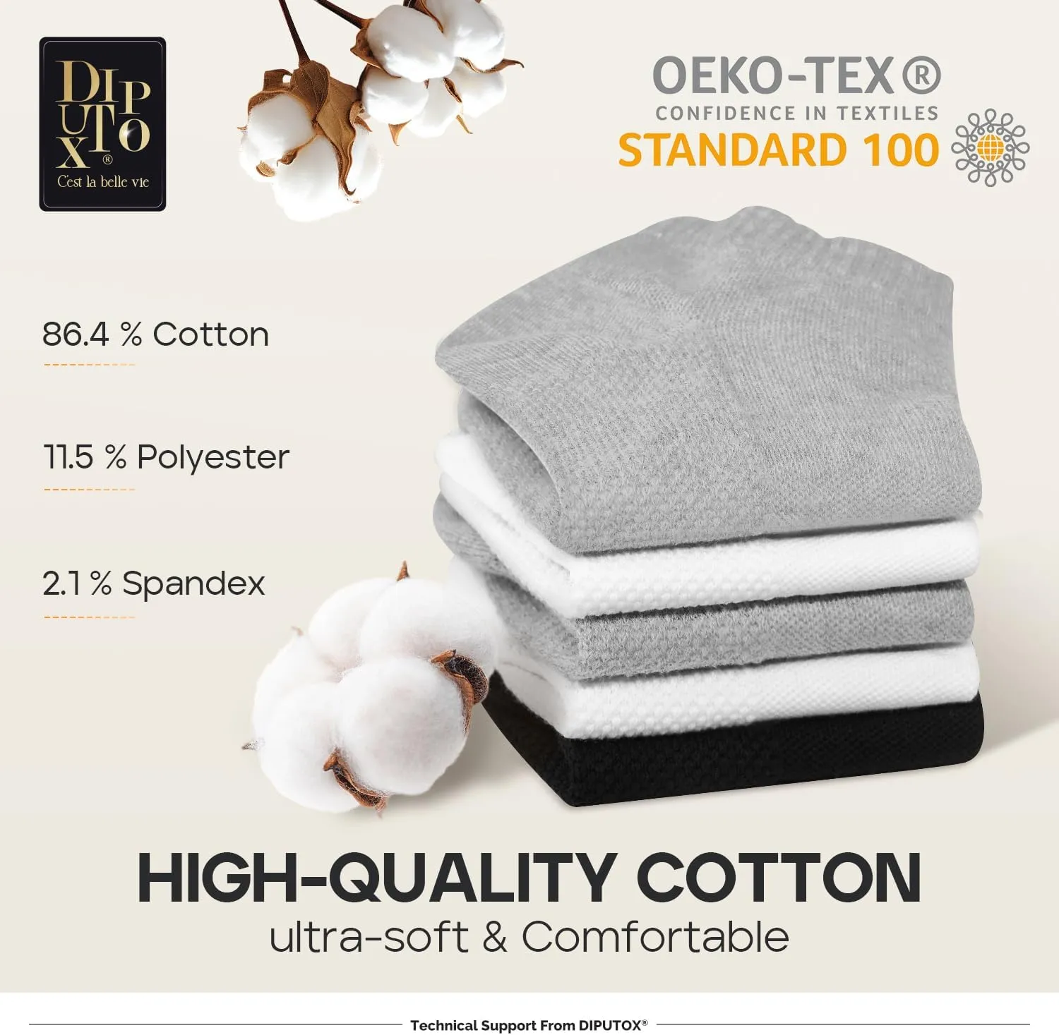 Ankle Cotton Socks for Men & Women,Aromatic Scent,No Show Arch Compression,Ideal for Running/Hiking/Gifts