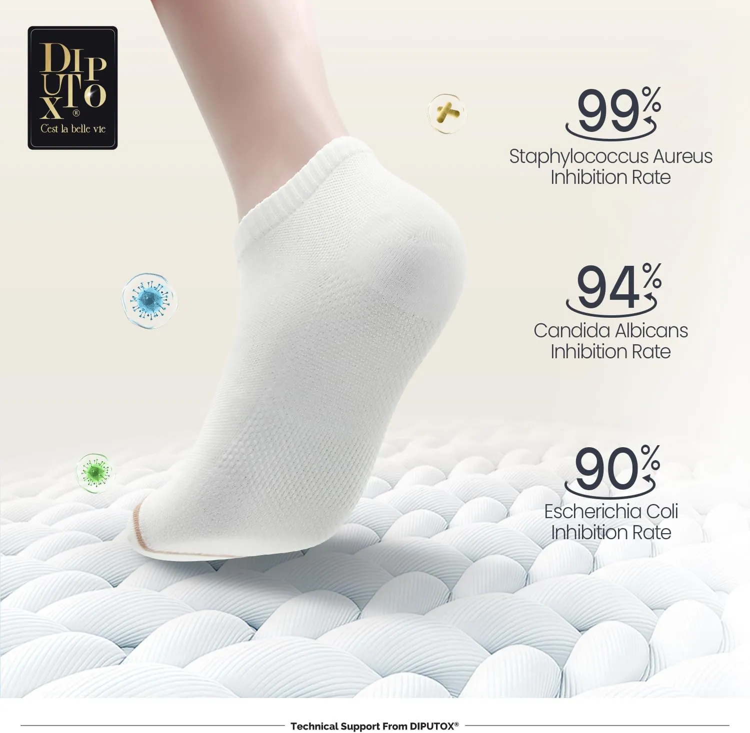 Ankle Cotton Socks for Men & Women,Aromatic Scent,No Show Arch Compression,Ideal for Running/Hiking/Gifts