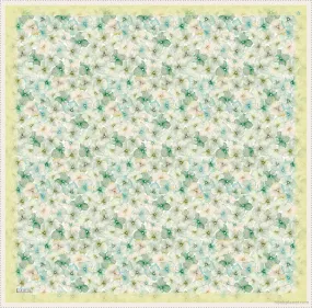 Armine Hydrangea Print Silk Scarf #2