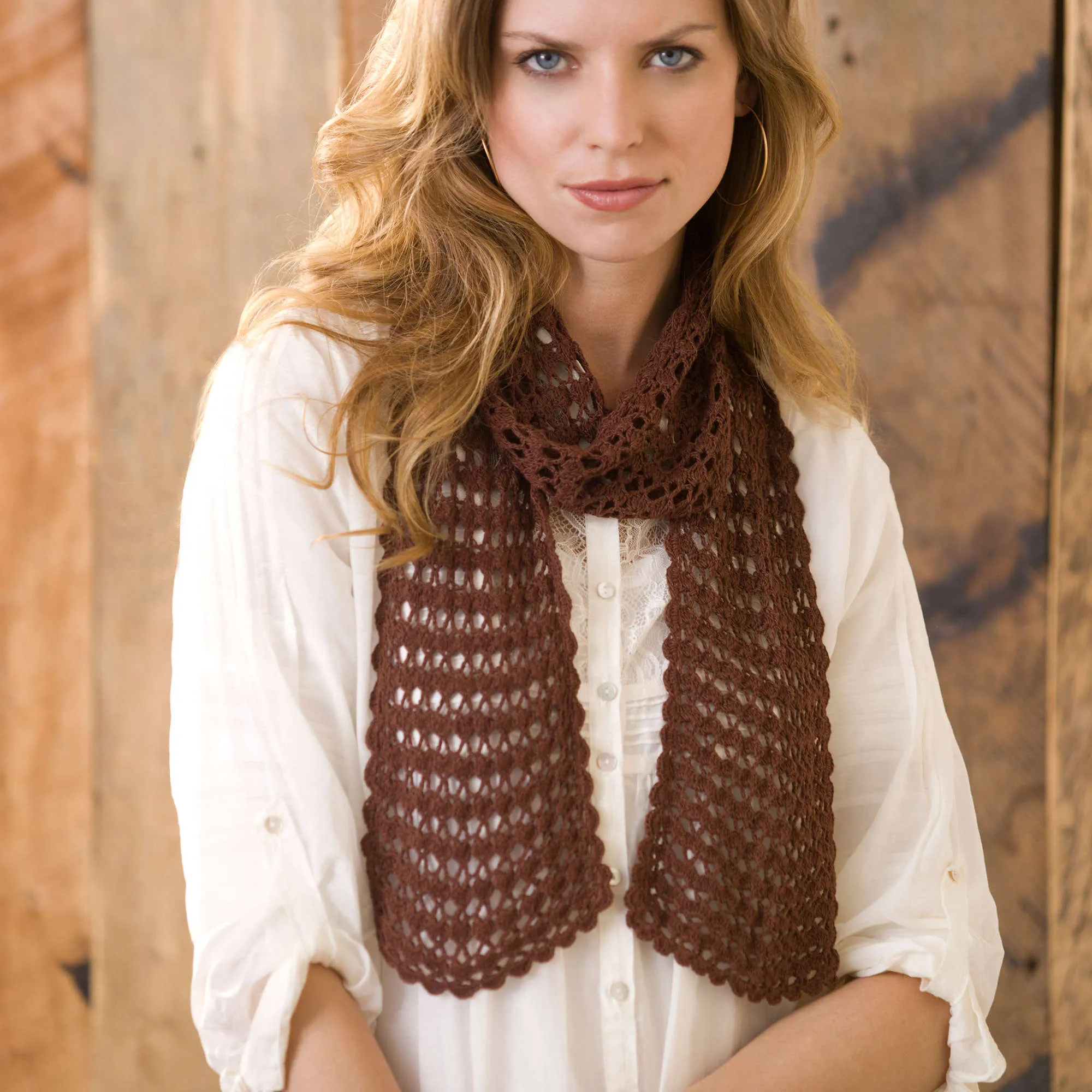 Aunt Lydia's Crochet Sensational Lacy Scarf