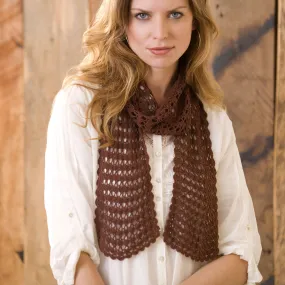 Aunt Lydia's Crochet Sensational Lacy Scarf