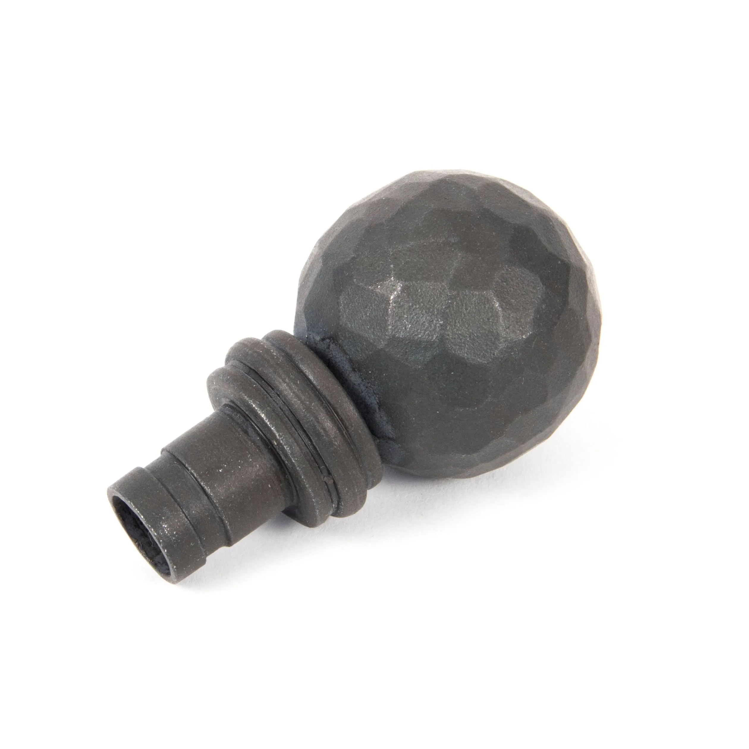 Beeswax Hammered Ball Curtain Finial (pair) | From The Anvil