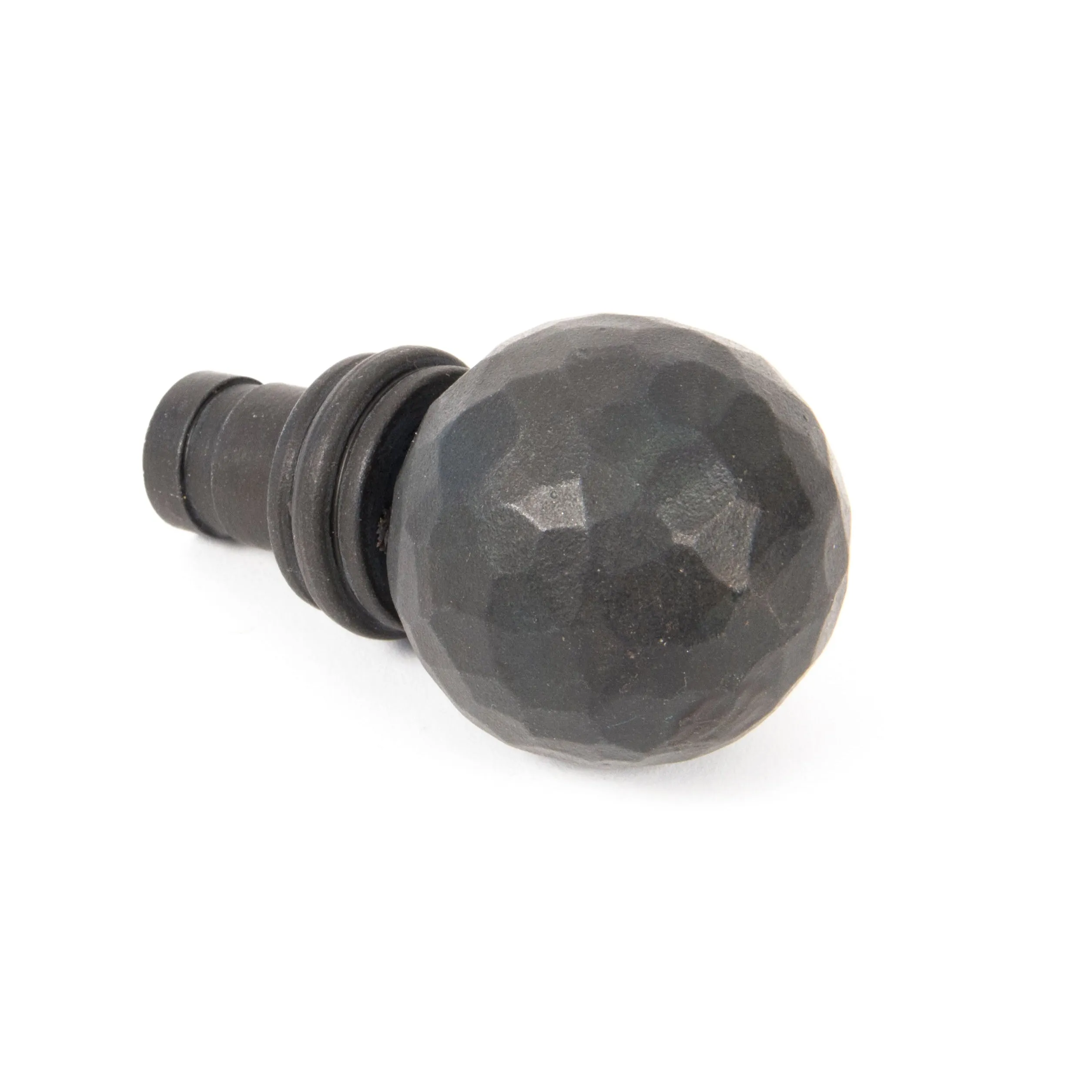 Beeswax Hammered Ball Curtain Finial (pair) | From The Anvil
