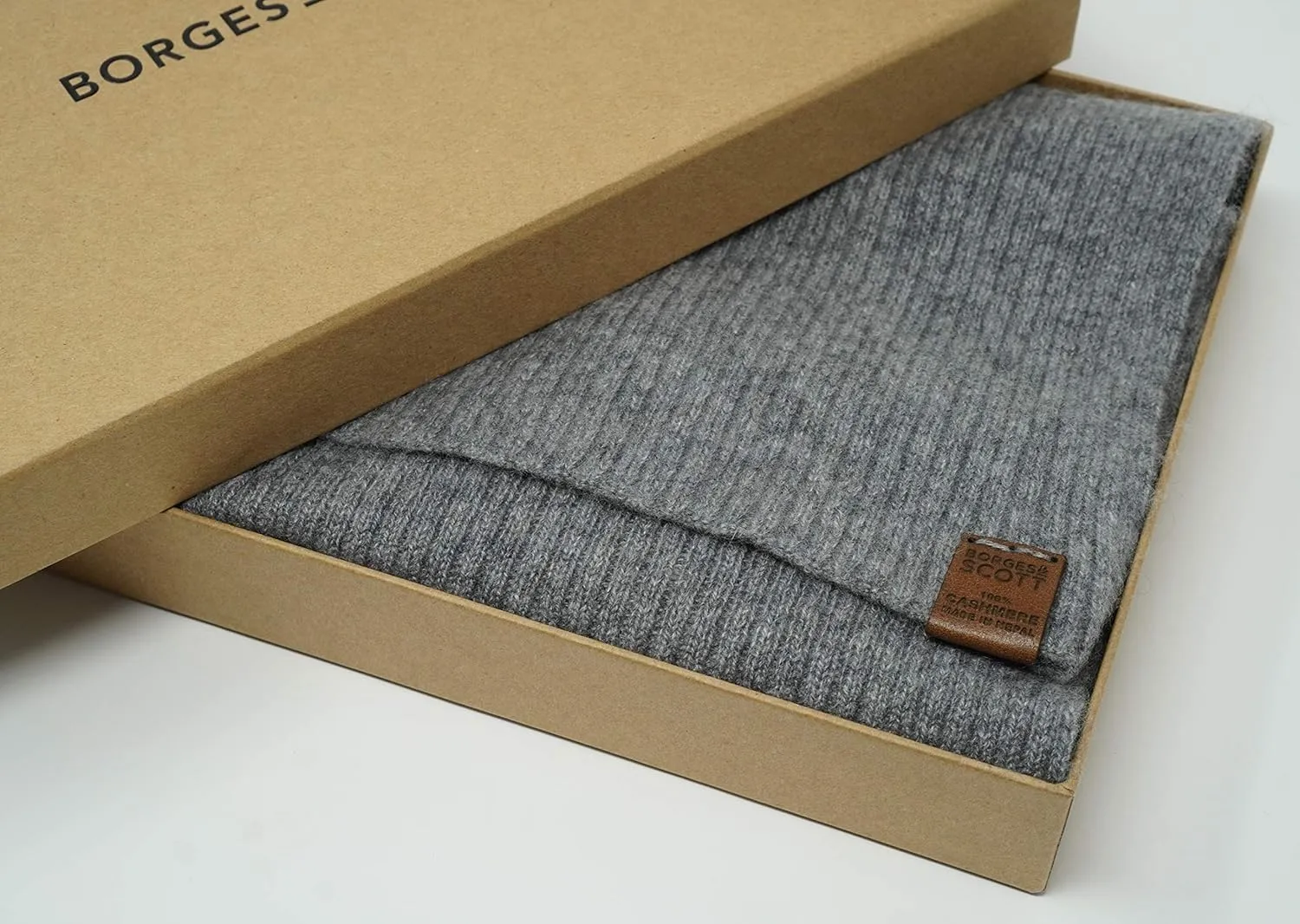Borges & Scott Pure Cashmere Scarf - 100% Cashmere - Made in Nepal