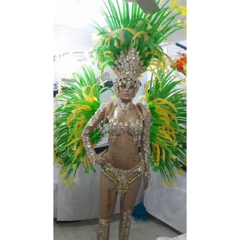 Brilho Divino Rainha Bikini Samba Costume