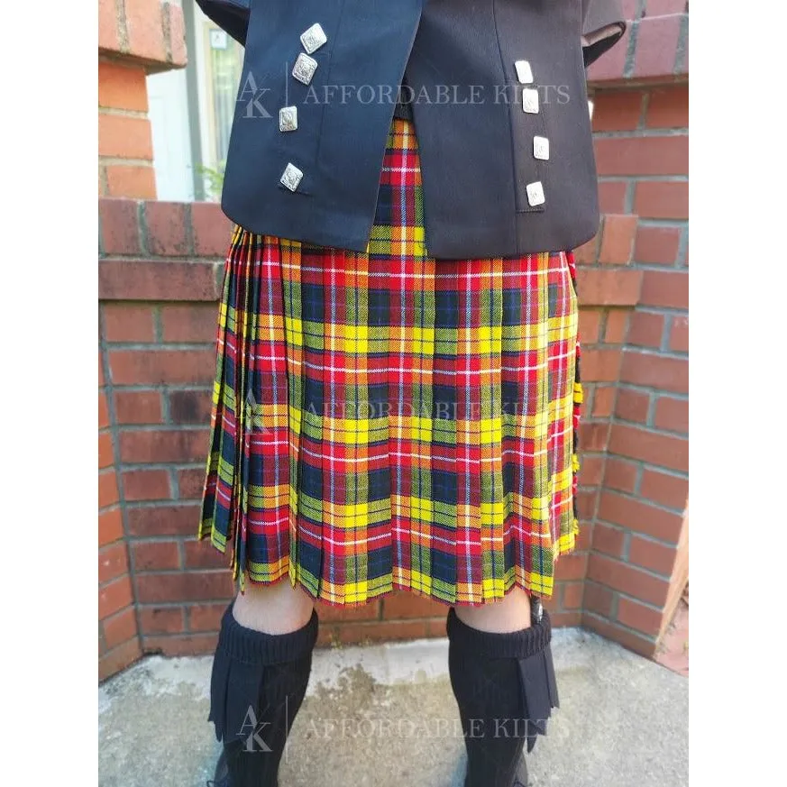 Buchanan Modern Tartan Deluxe Kilt