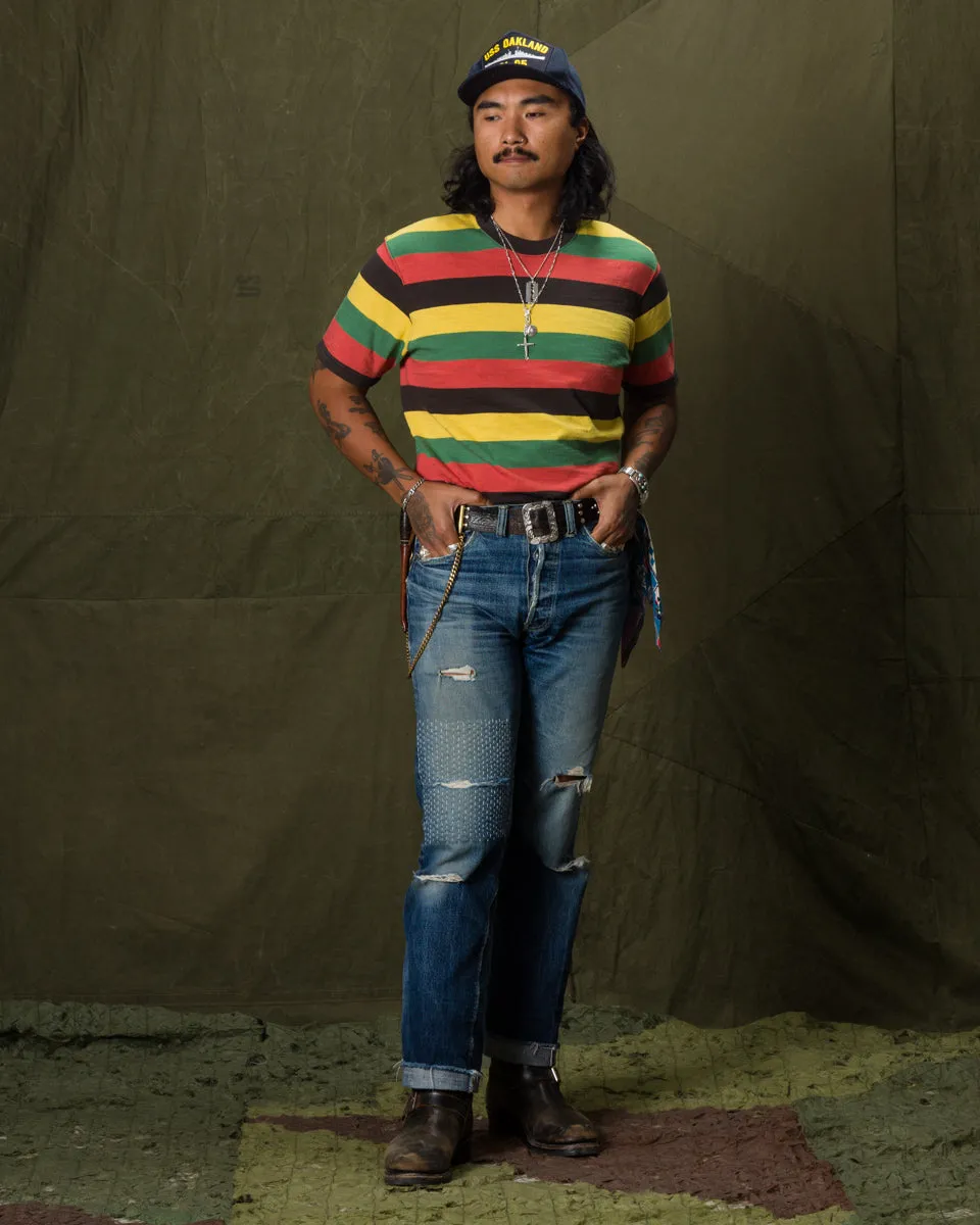 Buco Stripe Tee - Tricolor