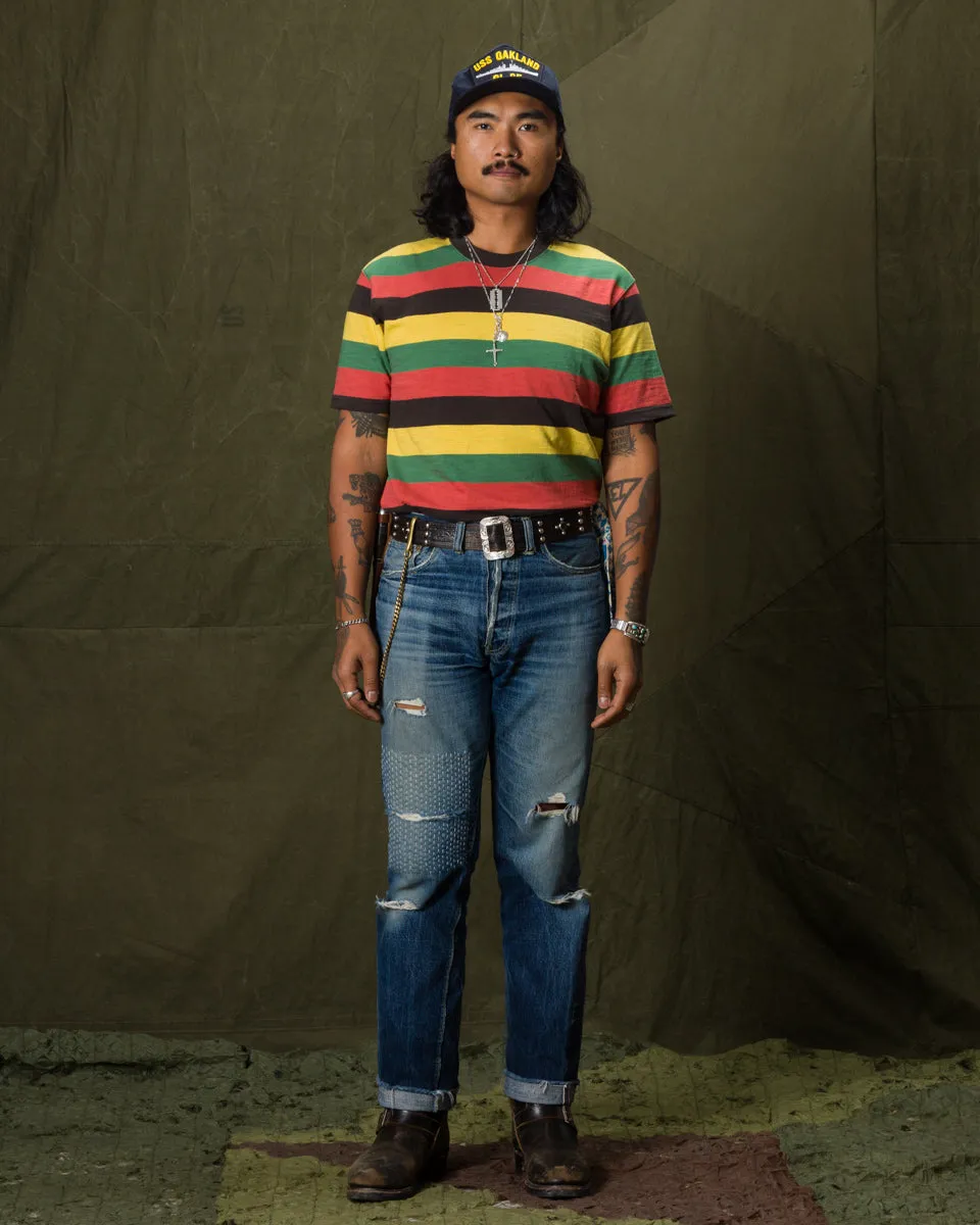 Buco Stripe Tee - Tricolor