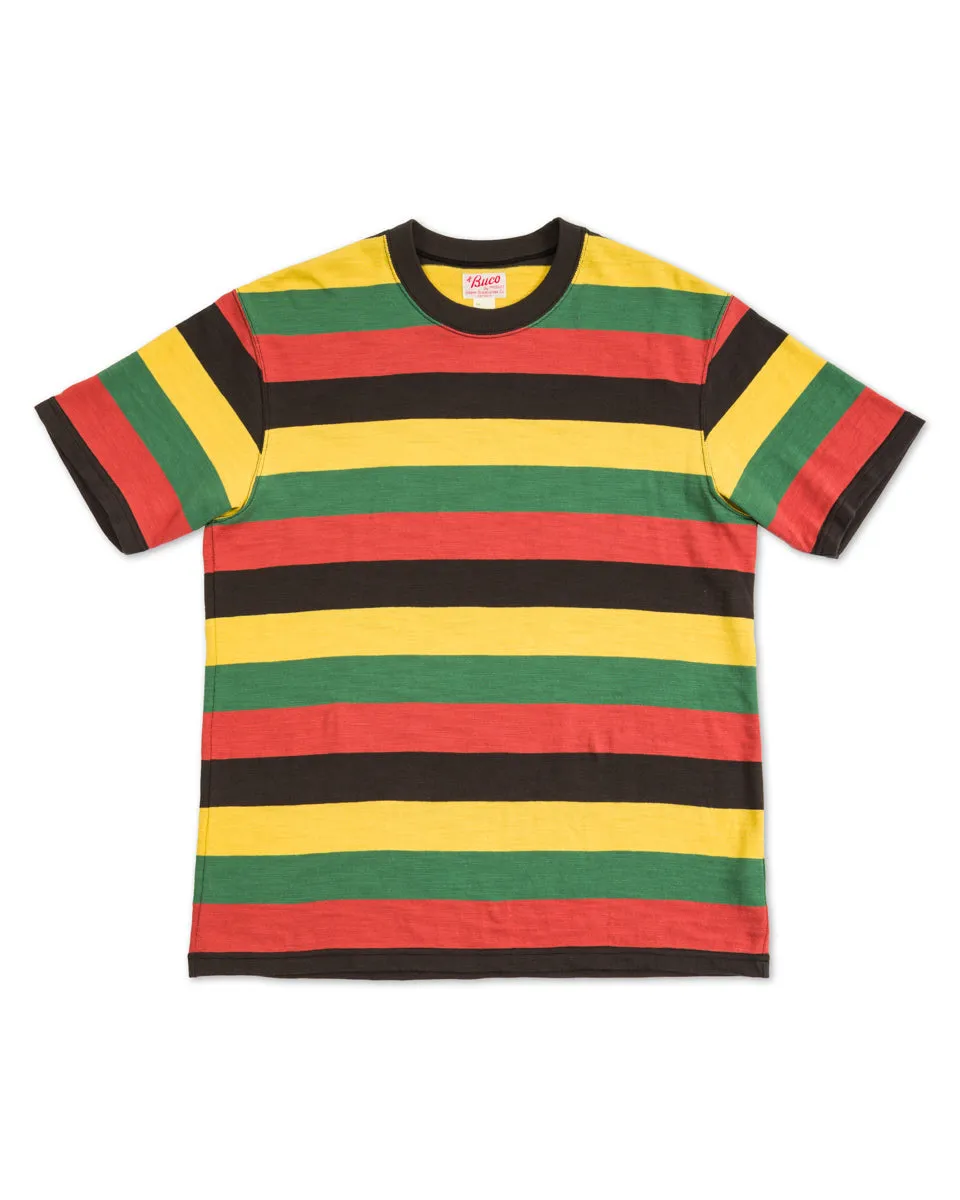 Buco Stripe Tee - Tricolor