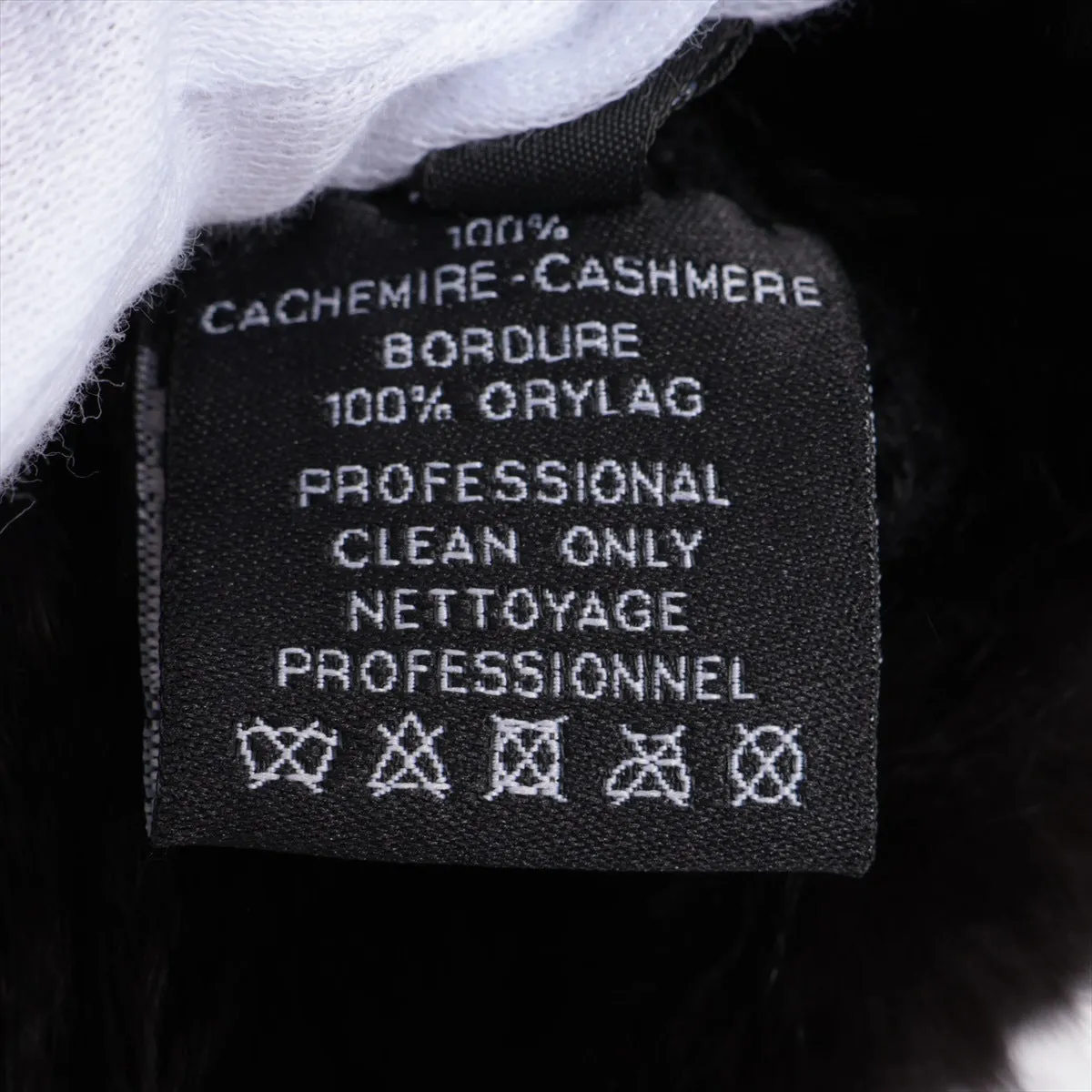 Chanel Coca-Cola Gloves Oryg x Cashmere Black