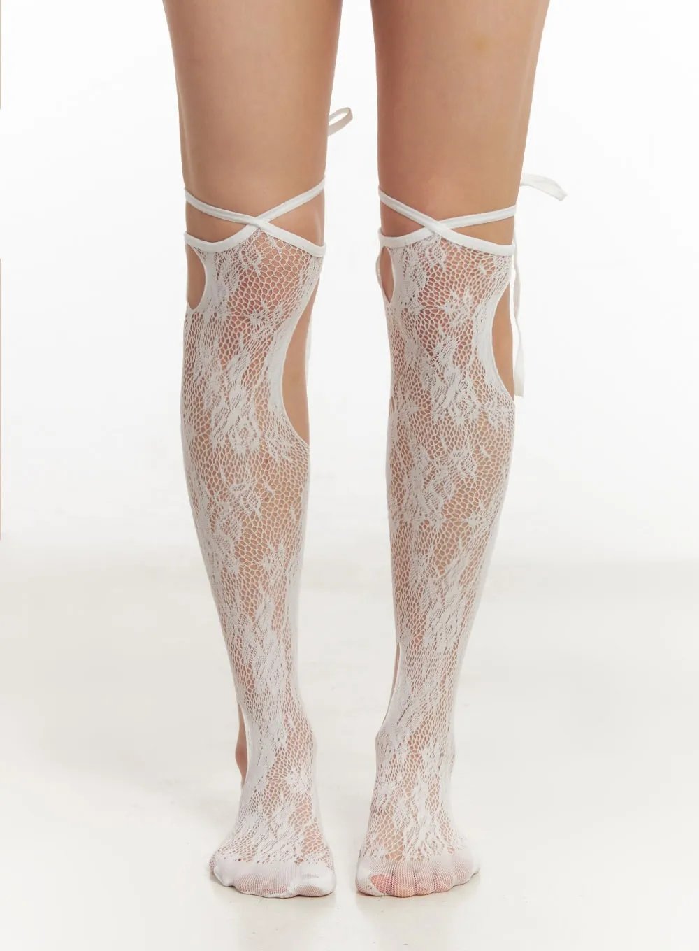 Chic Hollow Lace Socks IM528