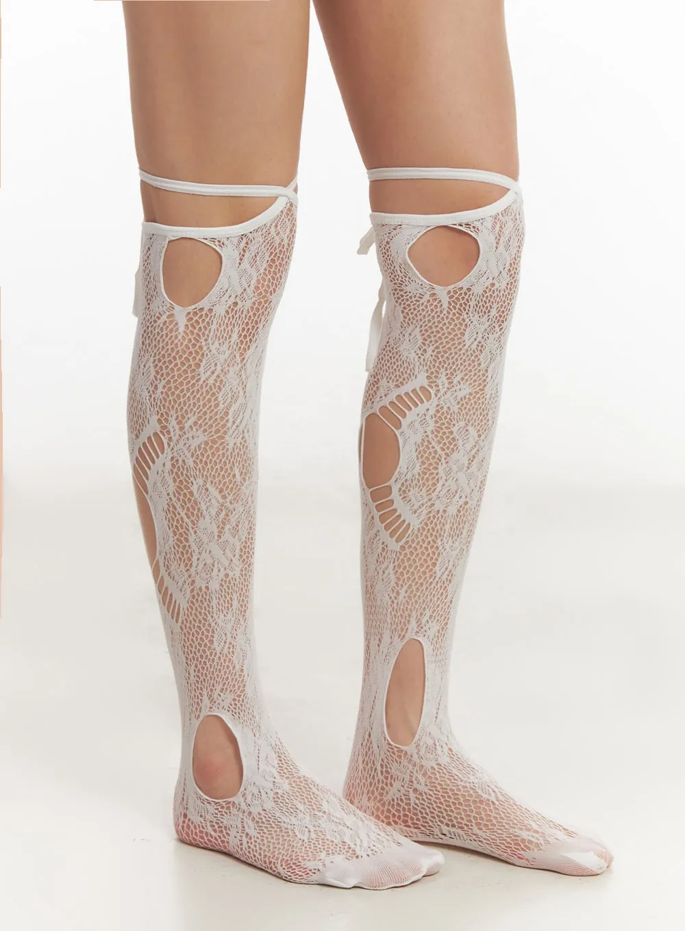 Chic Hollow Lace Socks IM528