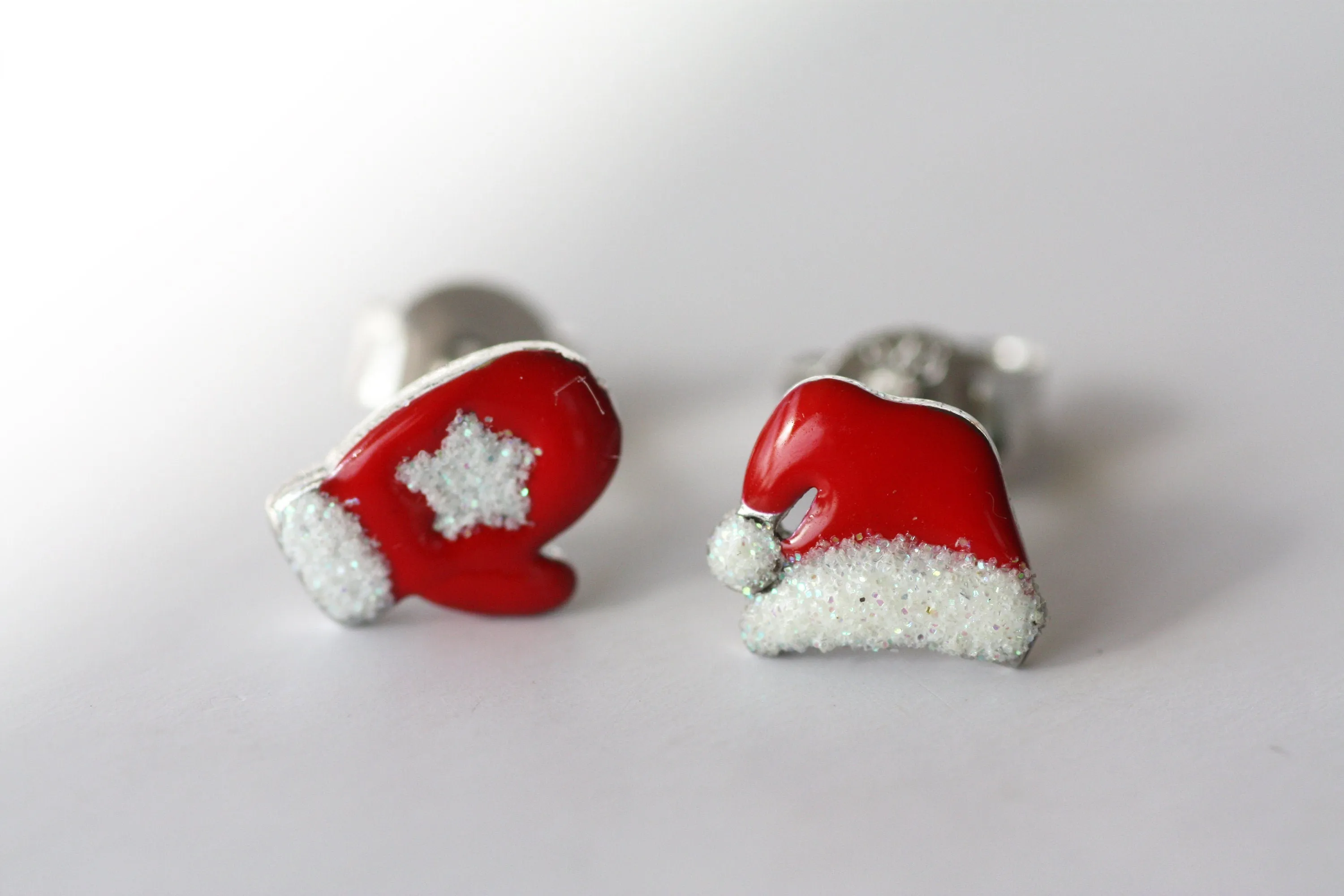 Christmas Tiny Mismatched Earrings for kids