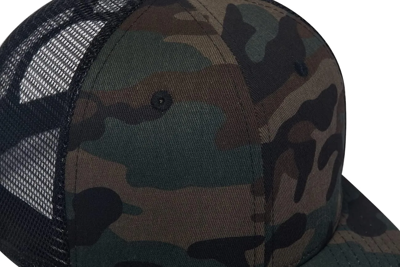 Custom Flat Bill Hats Design Your Own Text Custom Trucker Hats Embroidery Flat Bill Personalized Mesh Hip Hop Snapback Hat