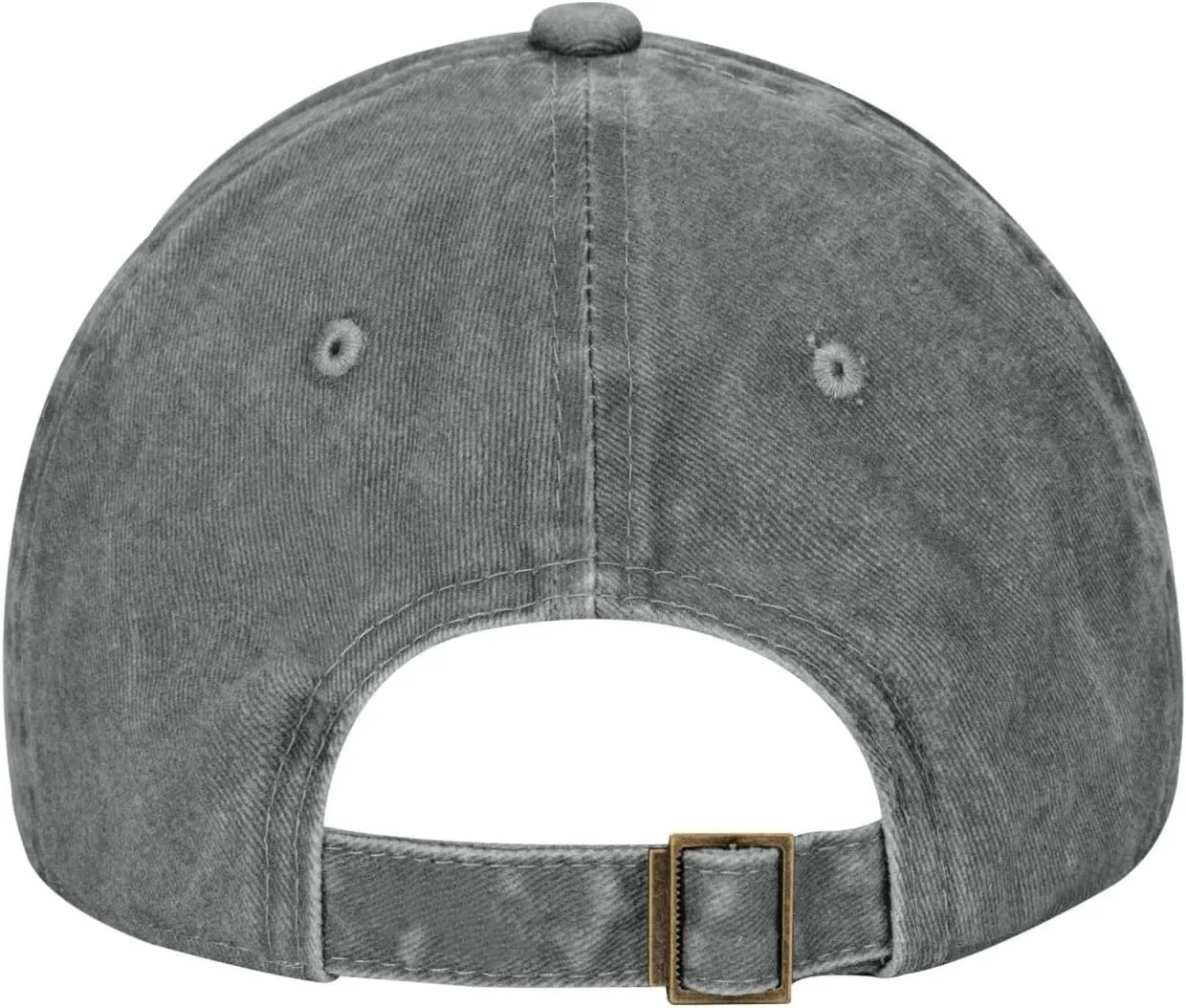 Cute Hedgehog Distressed Adjustable Washed Denim Mens Dad Trucker Hat Baseball Ball Cap for Men