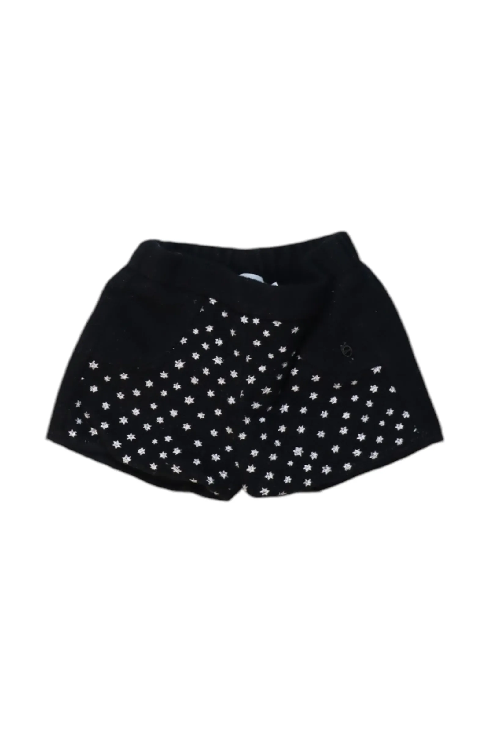 Dior Wool Cashmere Snowflake Shorts 12M