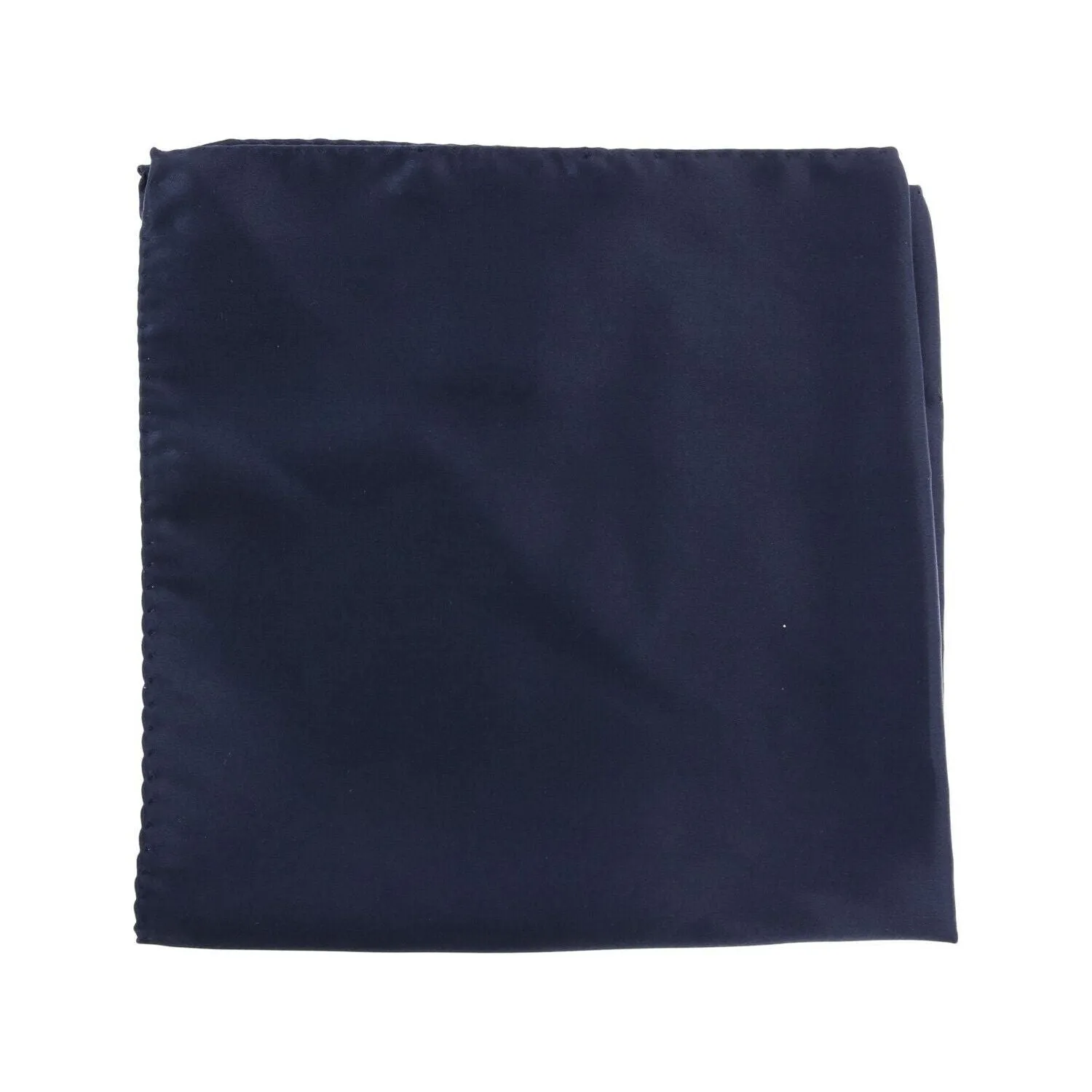 Dolce & Gabbana Elegant Silk Pocket Square in Lustrous Blue