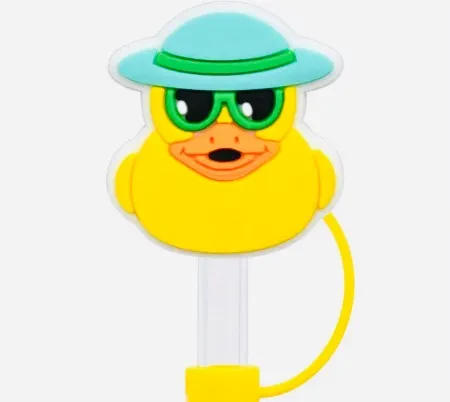 Duck Straw Sleeve Caps