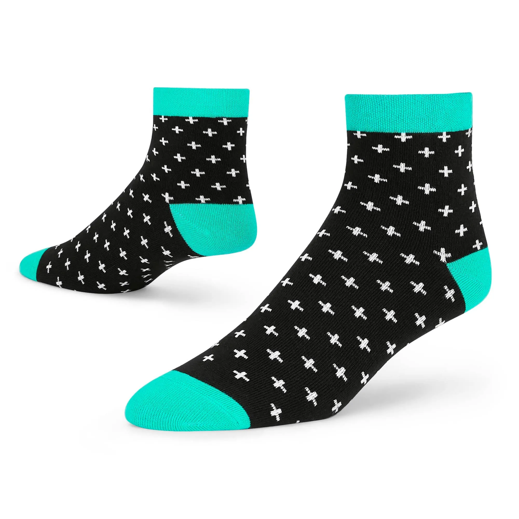 Dynamic Ankle Socks - Pack of 4 in Chic Patterns