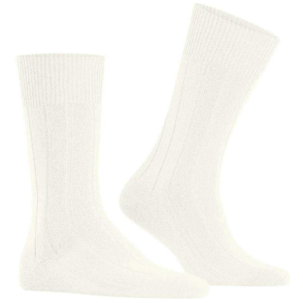 Falke Lhasa Rib Socks - Off White