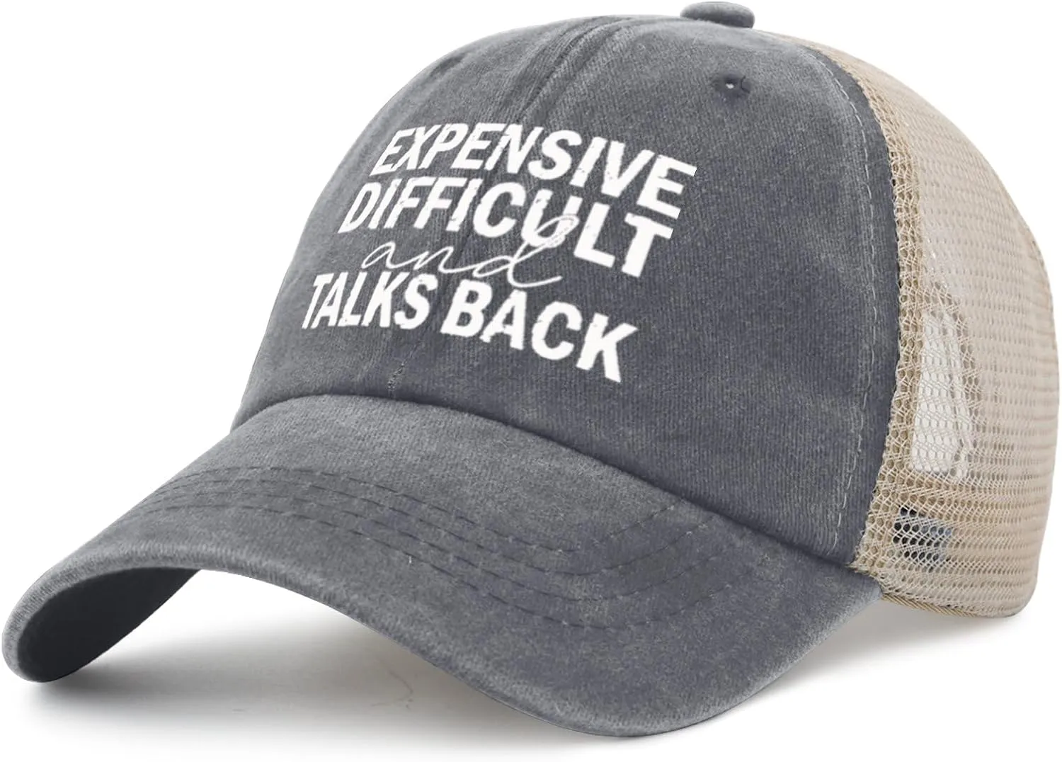 Hat Mens with Design Denim Hats Men AllBlack Cycling Cap Humor Unique Gifts for Writer