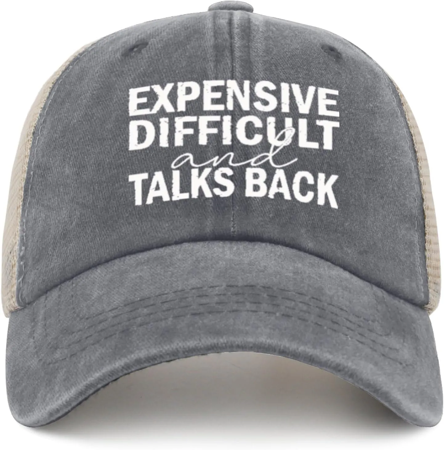Hat Mens with Design Denim Hats Men AllBlack Cycling Cap Humor Unique Gifts for Writer