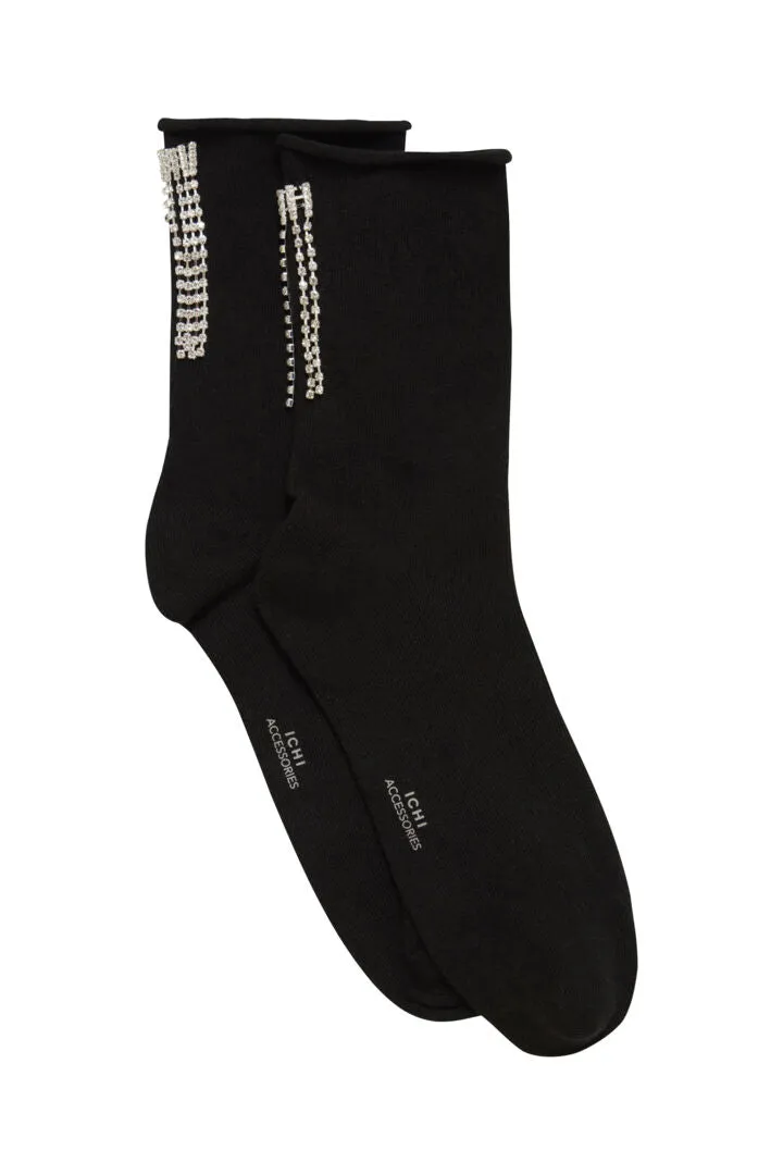 Ichi Jilly Socks-Black-20122336