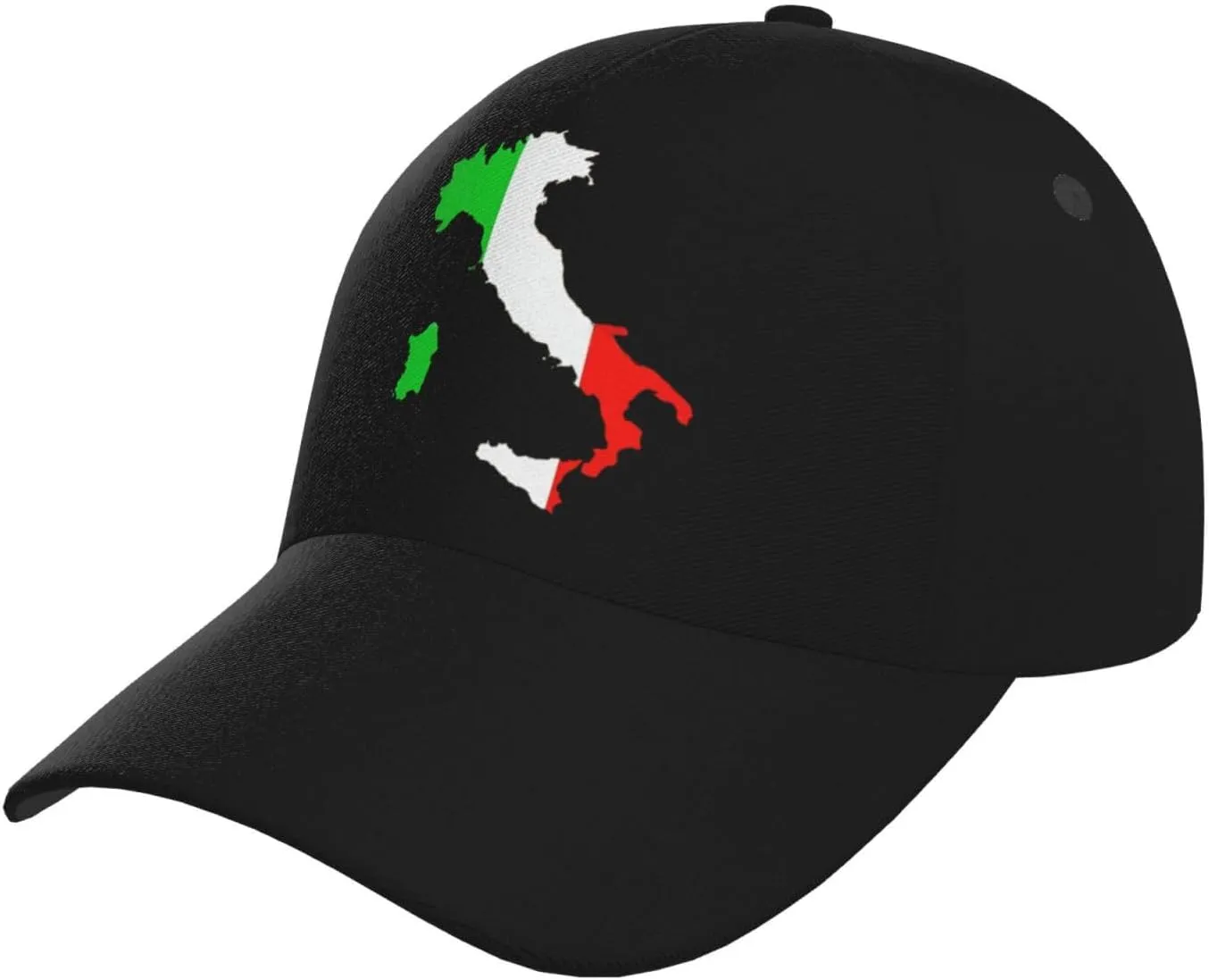 Italian Flag Baseball Cap for Men Women Italy Flag Hats Fashion Sun Cap Packable Outdoor Baseball Hat