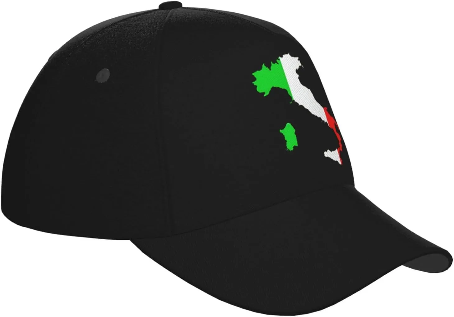 Italian Flag Baseball Cap for Men Women Italy Flag Hats Fashion Sun Cap Packable Outdoor Baseball Hat