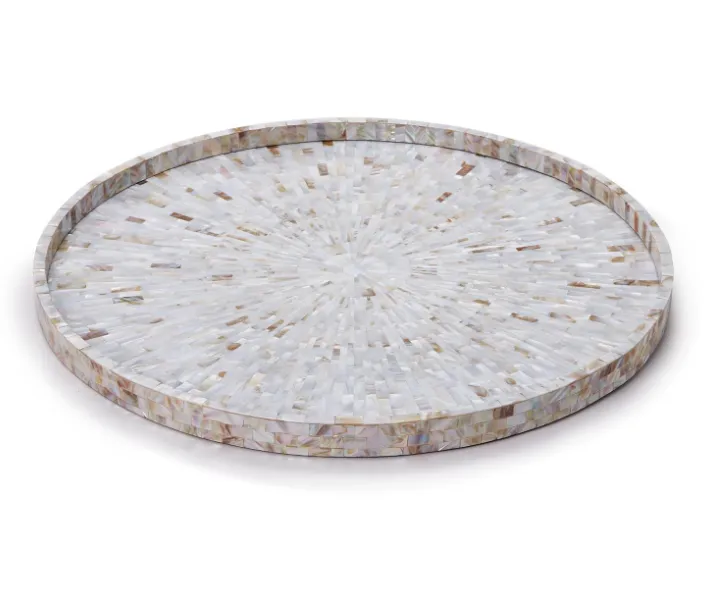 Jaipur MOP Inlaid Decorative Serving Tray