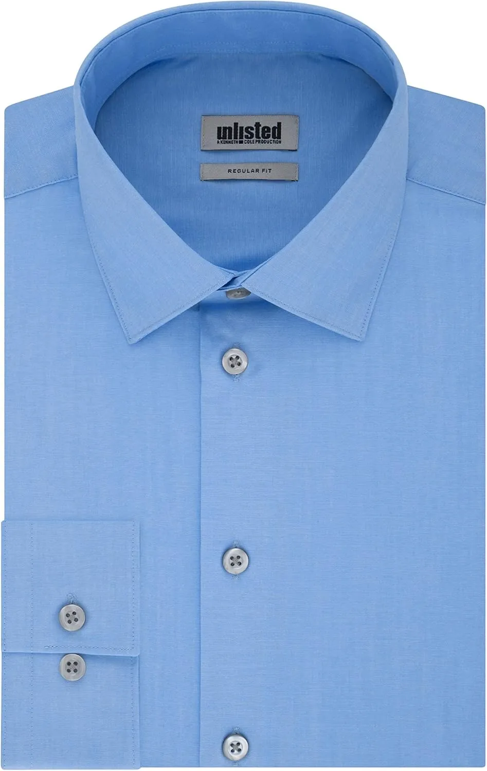 Kenneth Cole Men's Regular Fit Solid Dress Shirt - Amazon Exclusive