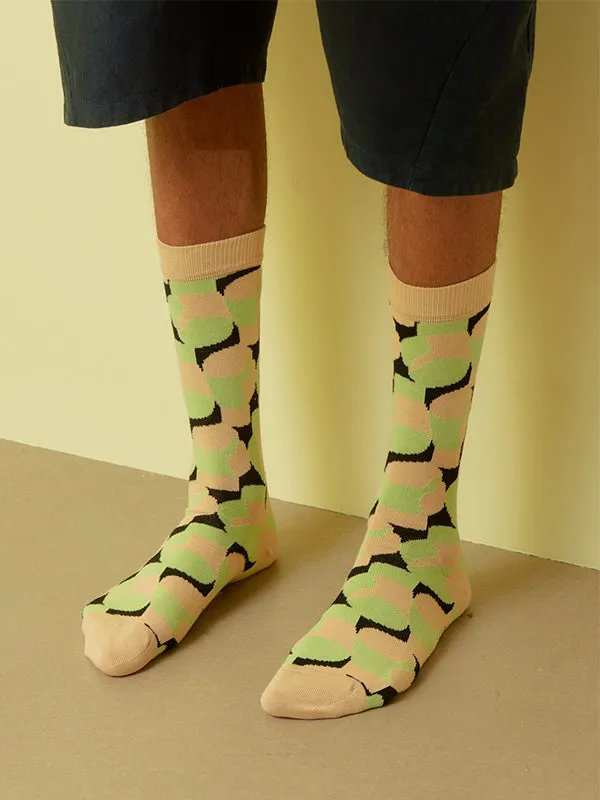 K.O Socks Homme - Almond Green Gloves