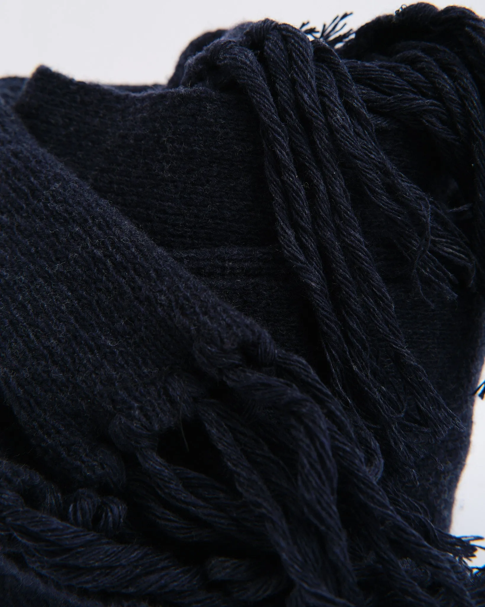 Lambswool Scarf Navy