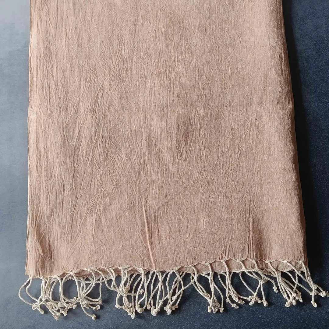 Mauve Hemp Stole