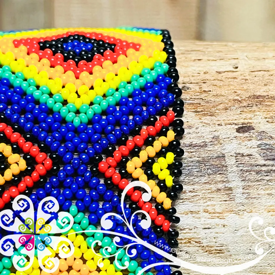 Multicolor Beaded Toquilla Hat - Pride Collection