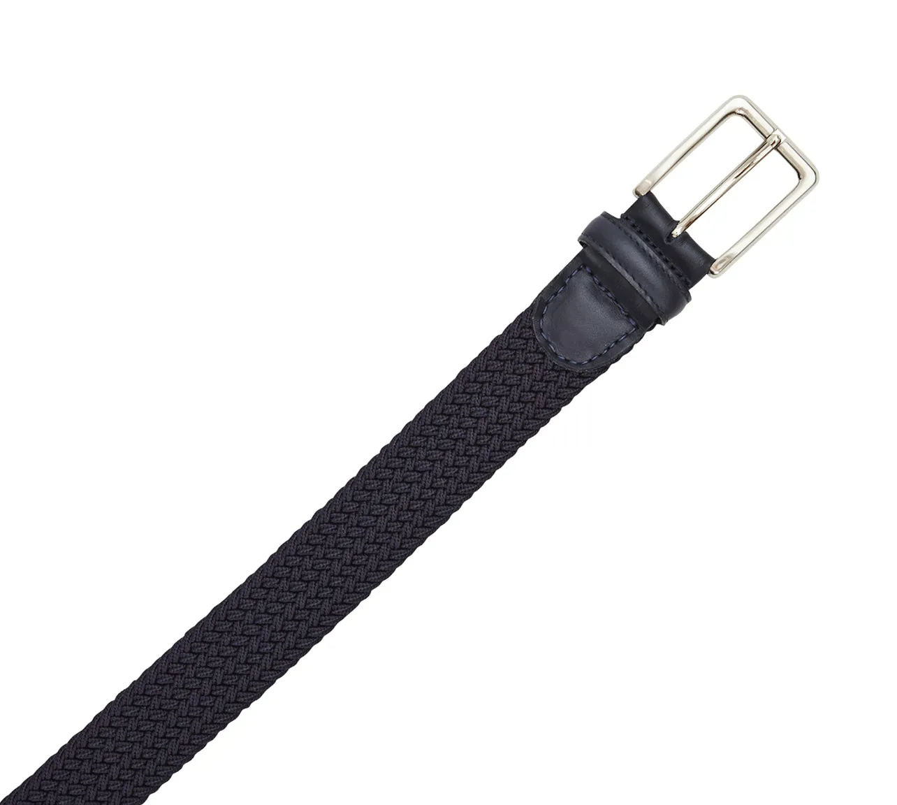 Navy Fine Webbing Belt