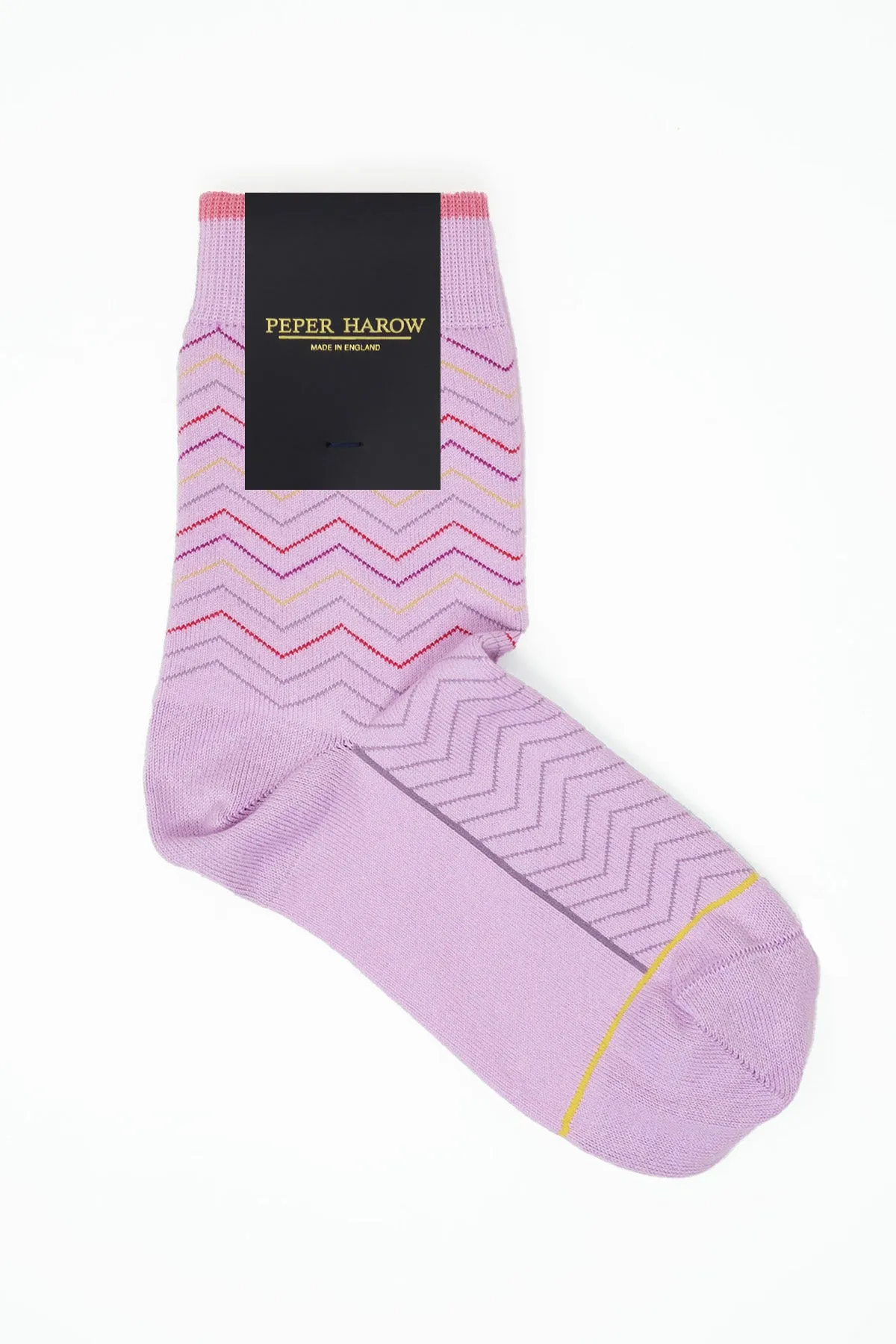 Oblique Women's Socks - Lilac