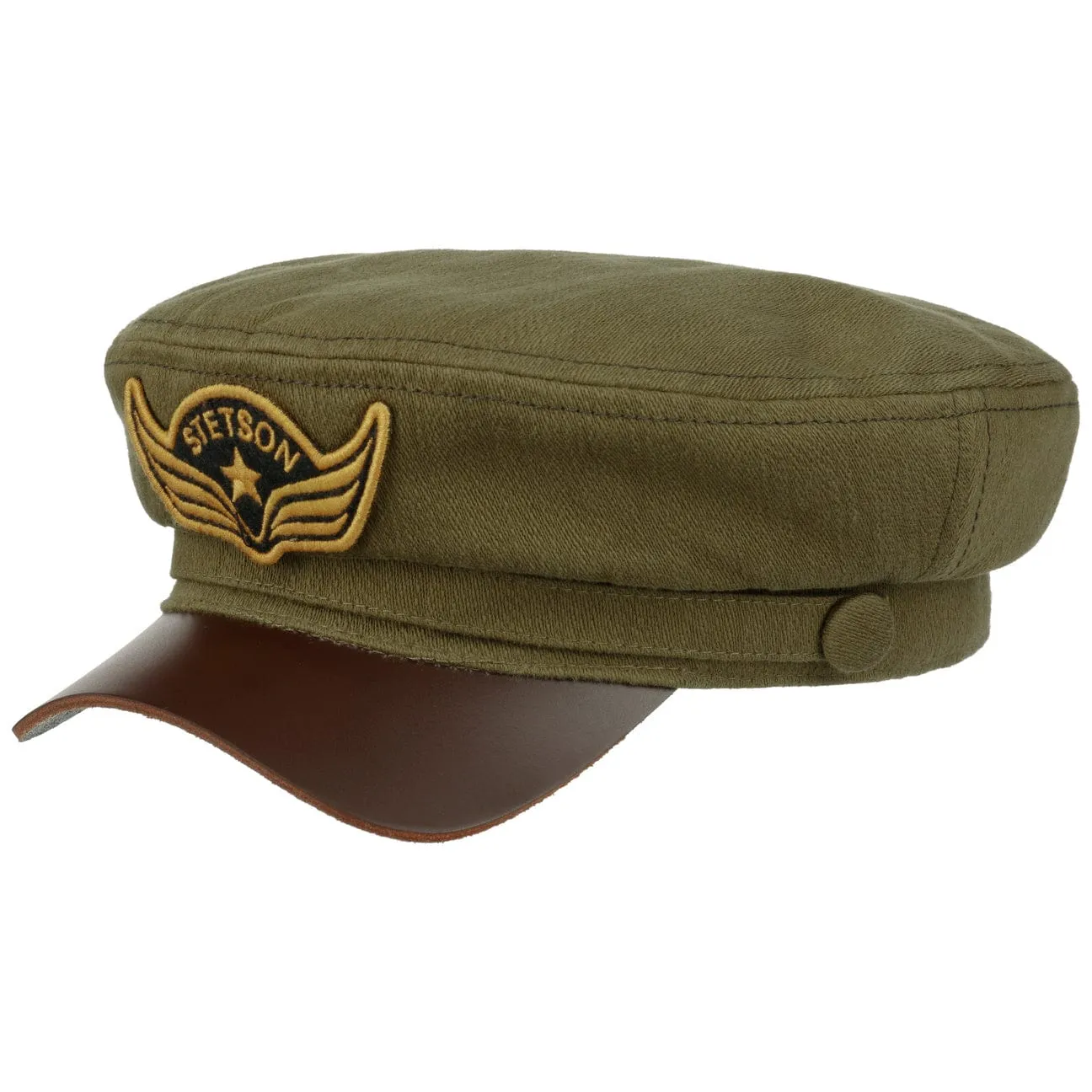 Peabody Cotton Fisherman's Cap by Stetson