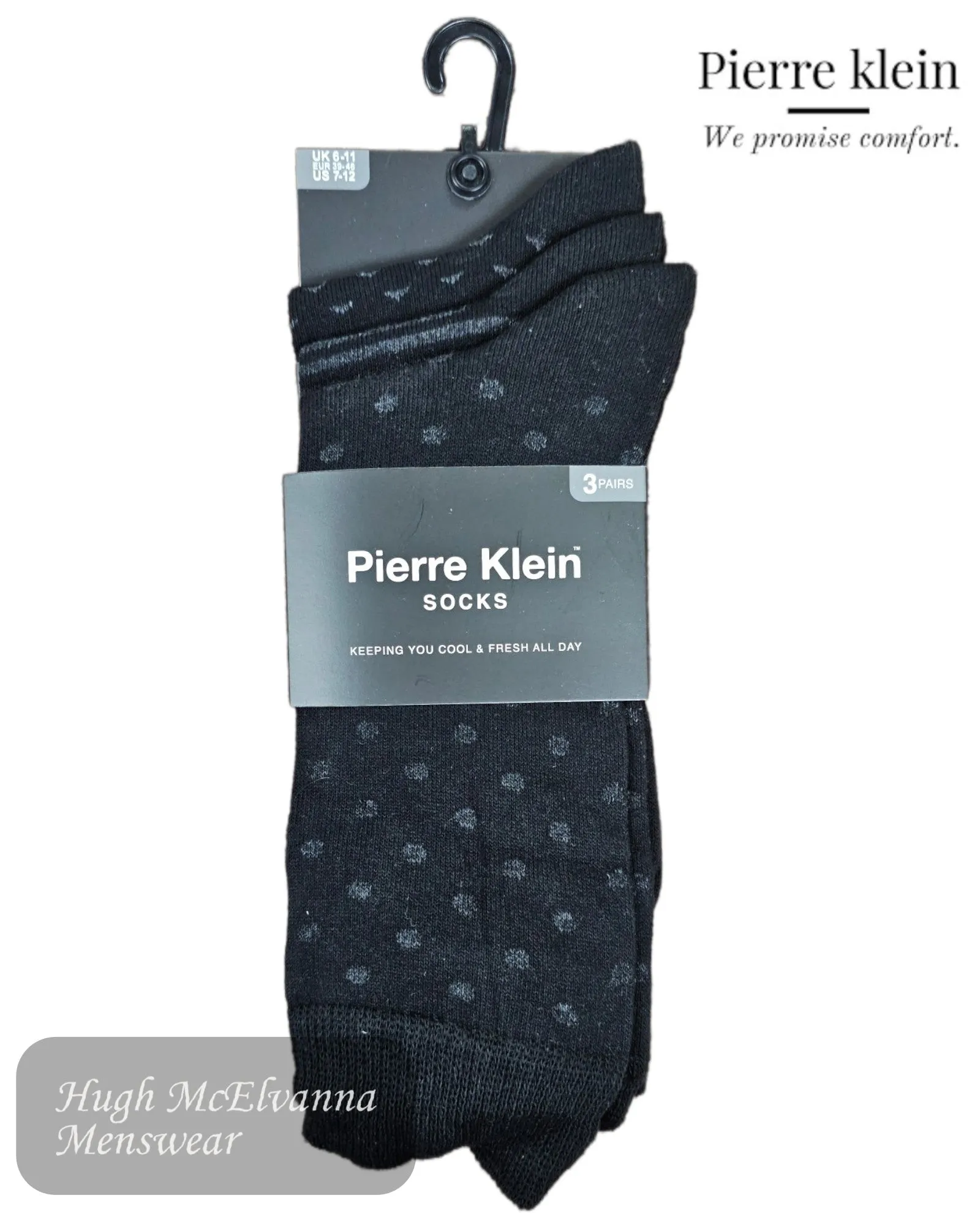 Pierre Klein 3-Pack Socks 2491