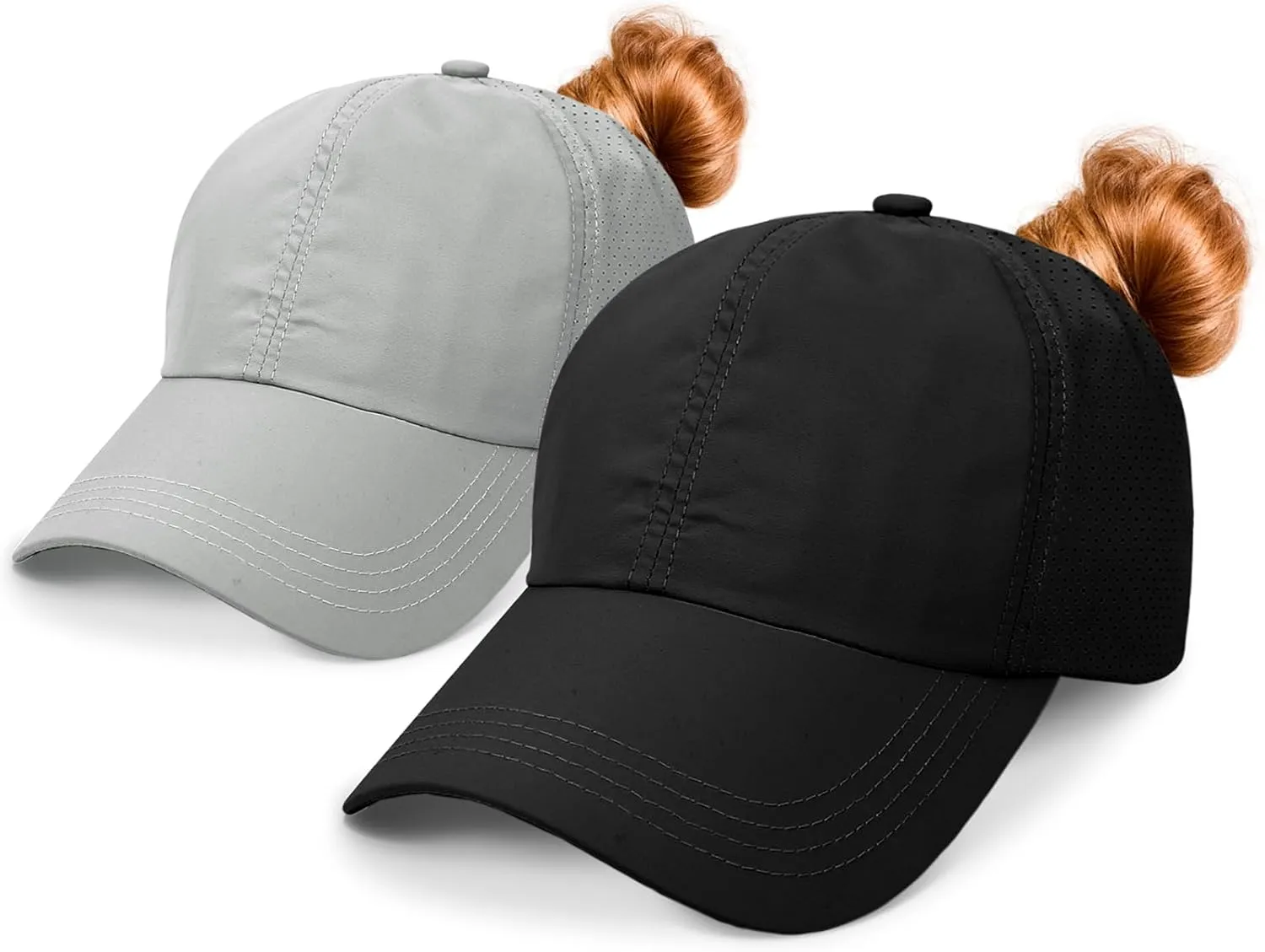 Ponytail Hats for Women Baseball Caps High Messy Buns Women Hats Baseball Caps Breathable Quick Dry Running Hats for Women