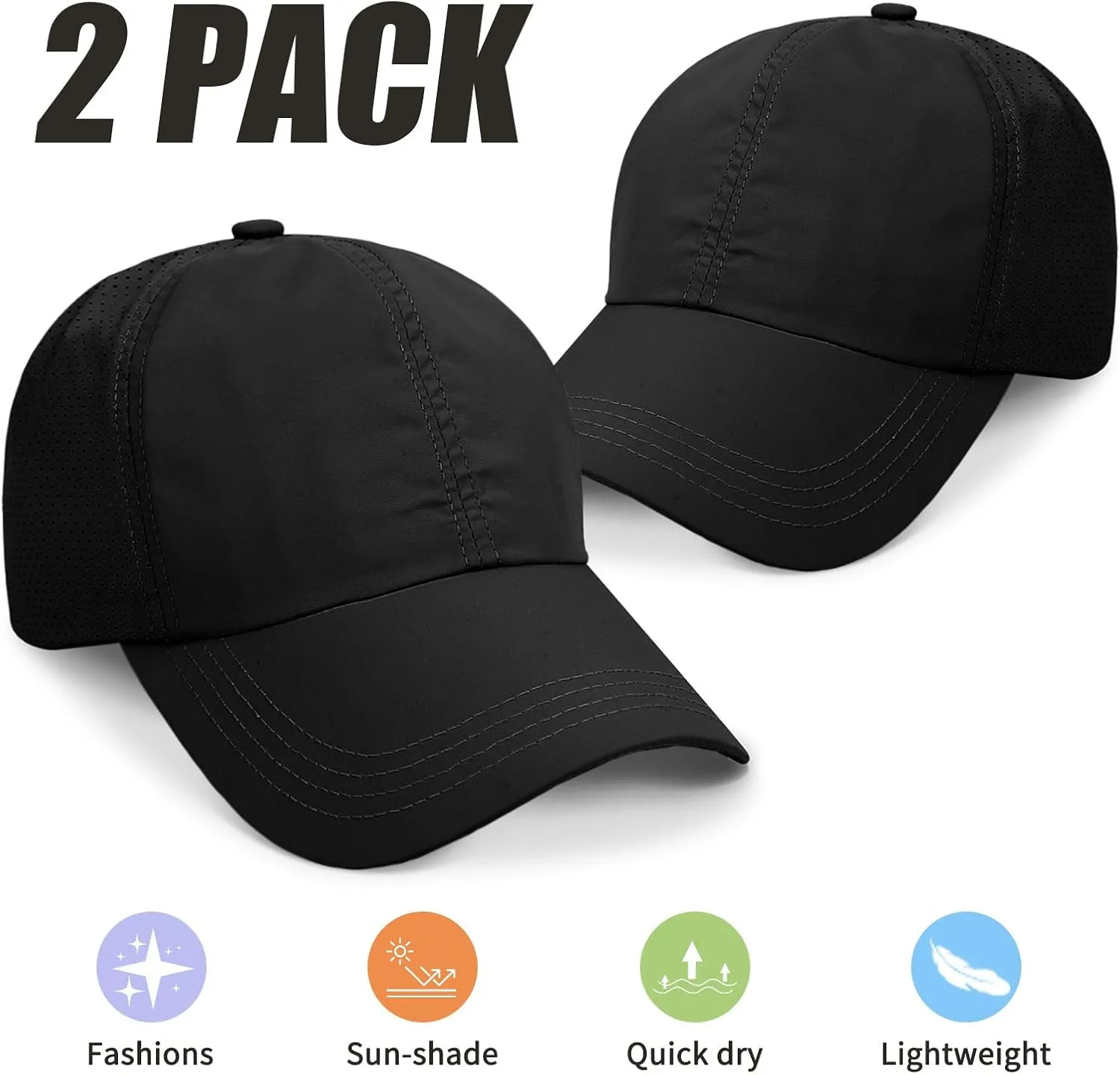 Ponytail Hats for Women Baseball Caps High Messy Buns Women Hats Baseball Caps Breathable Quick Dry Running Hats for Women