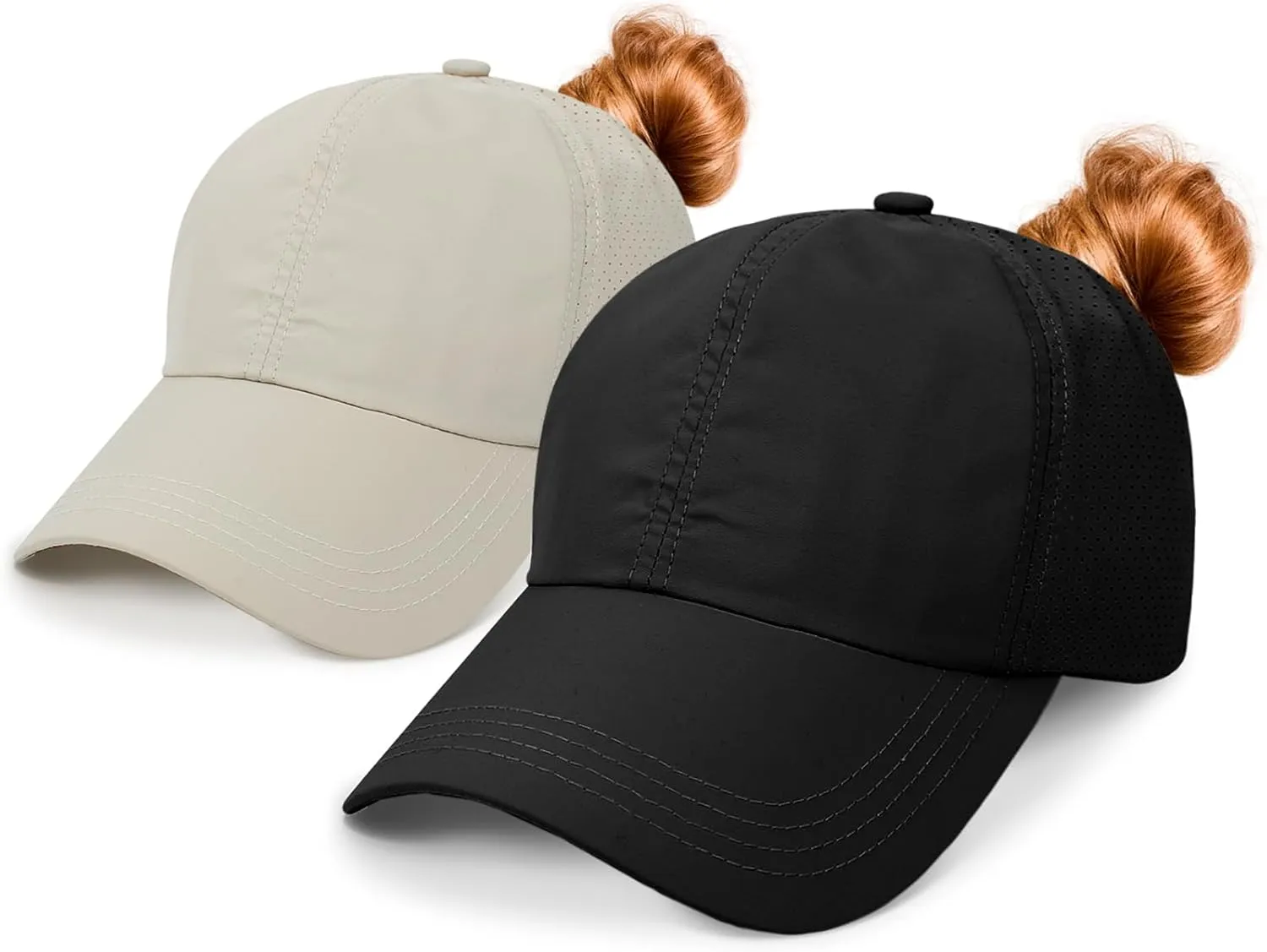 Ponytail Hats for Women Baseball Caps High Messy Buns Women Hats Baseball Caps Breathable Quick Dry Running Hats for Women