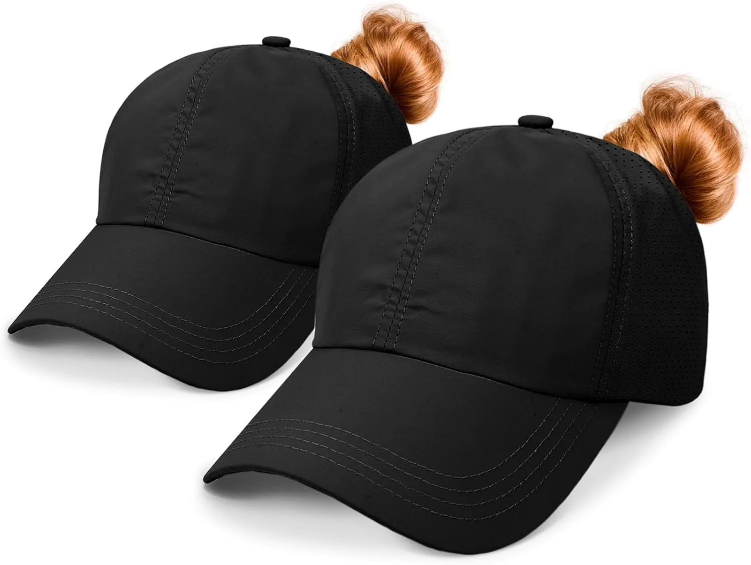 Ponytail Hats for Women Baseball Caps High Messy Buns Women Hats Baseball Caps Breathable Quick Dry Running Hats for Women