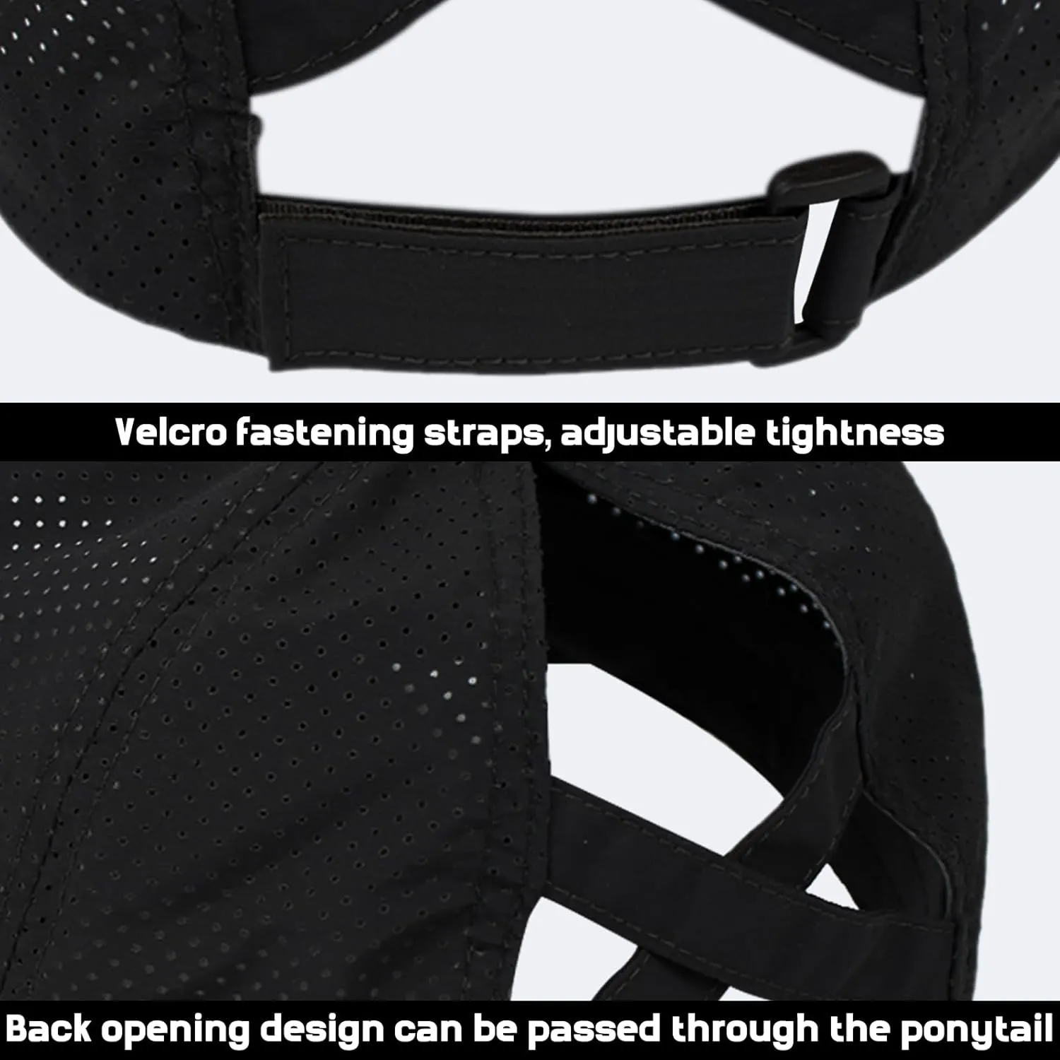 Ponytail Hats for Women Baseball Caps High Messy Buns Women Hats Baseball Caps Breathable Quick Dry Running Hats for Women