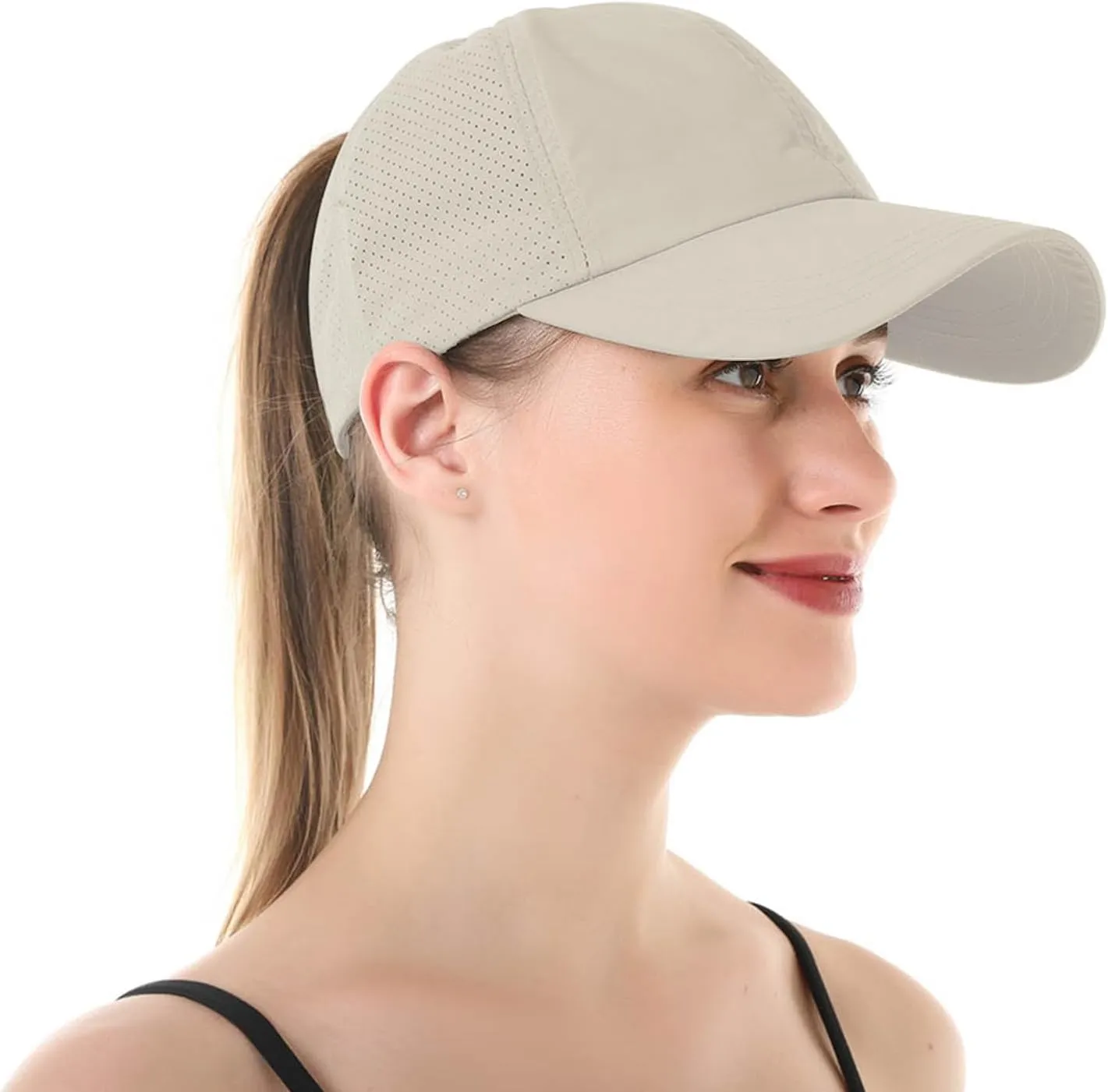 Ponytail Hats for Women Baseball Caps High Messy Buns Women Hats Baseball Caps Breathable Quick Dry Running Hats for Women
