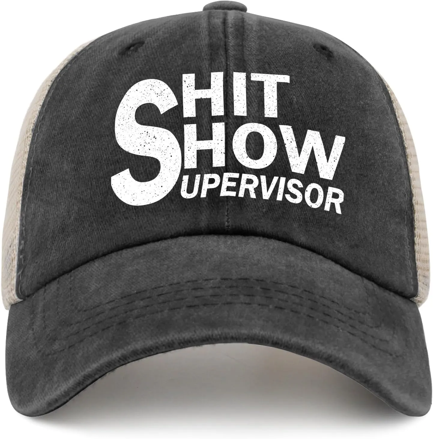 Show Supervisor Baseball Hat Funny Caps for Men Women Unisex Vintage Caps