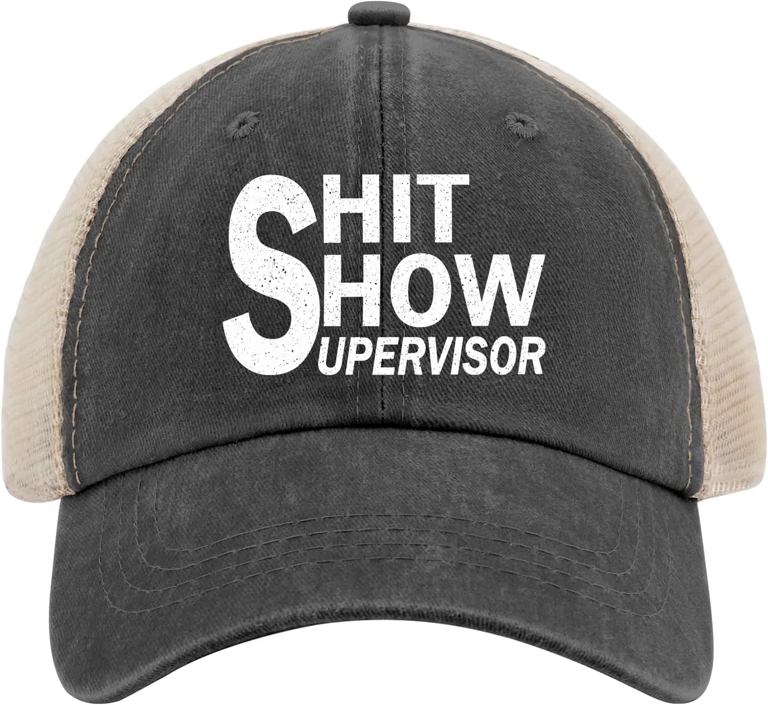 Show Supervisor Baseball Hat Funny Caps for Men Women Unisex Vintage Caps