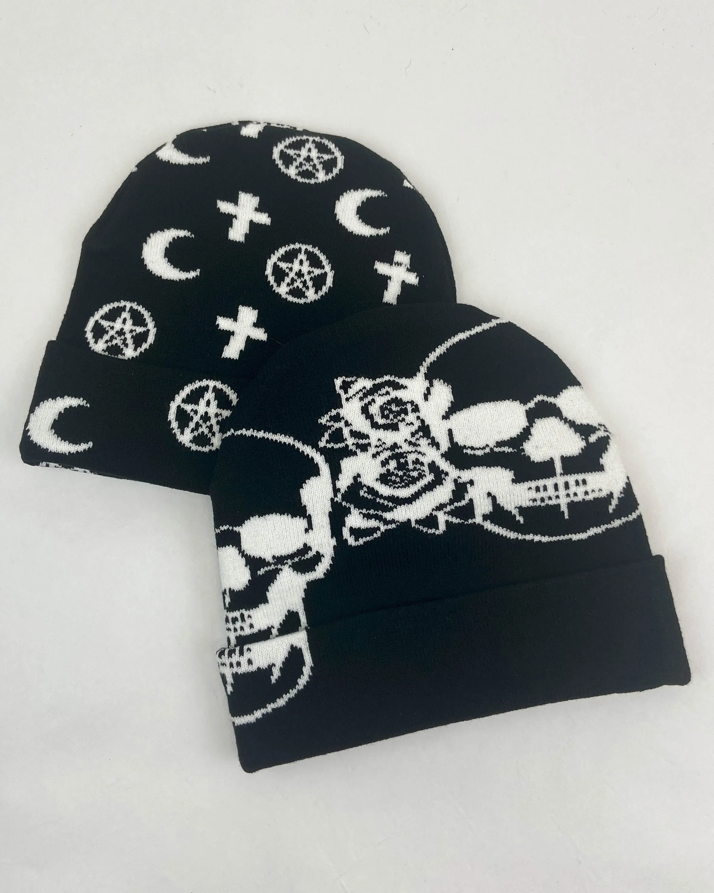 Skull & Roses Beanie