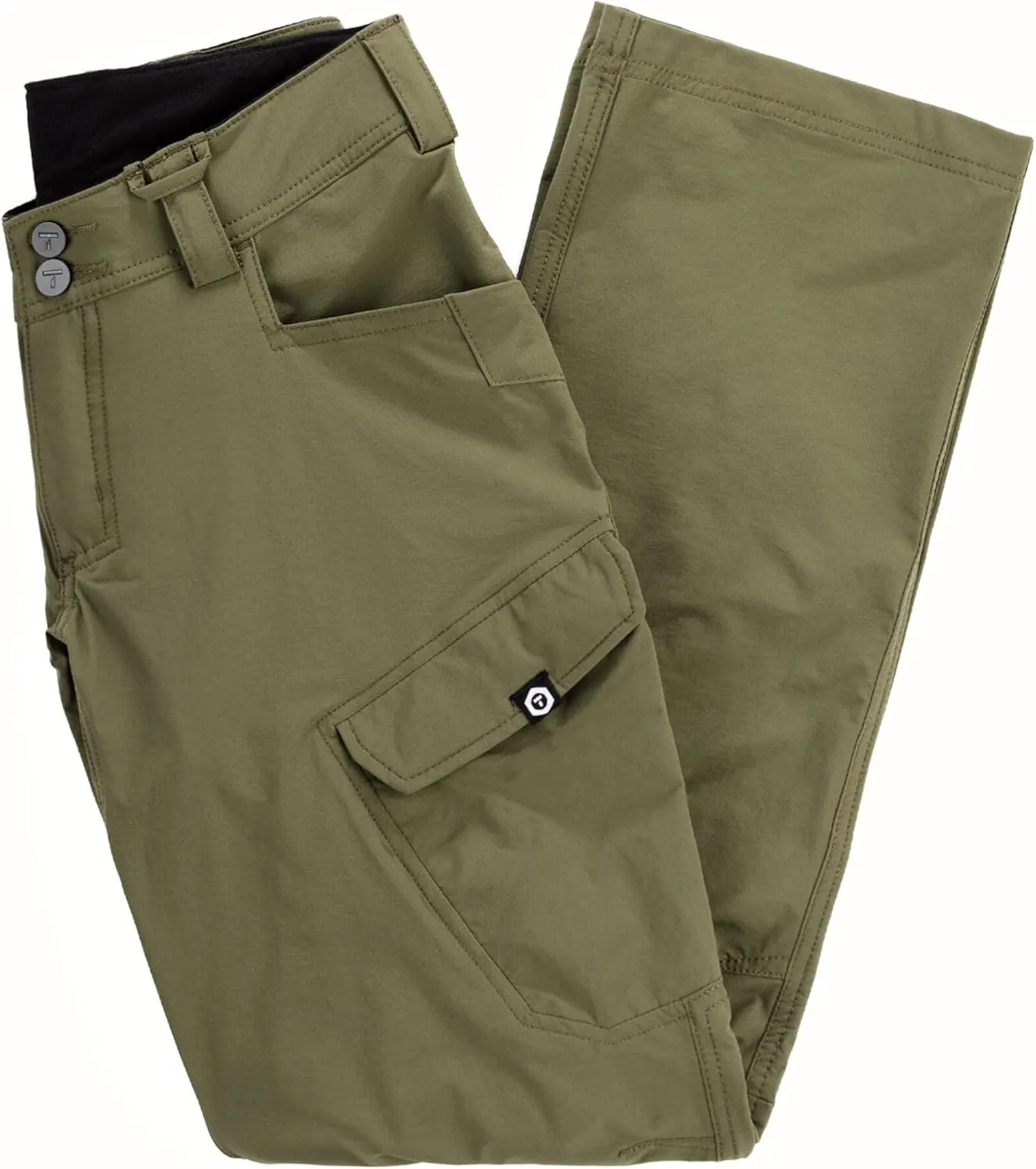TRUEWERK Womens Workwear Pants - T1 WerkPants - Relaxed Fit, Lightweight, Moisture Wicking, Cargo Pants with 4-Way Stretch